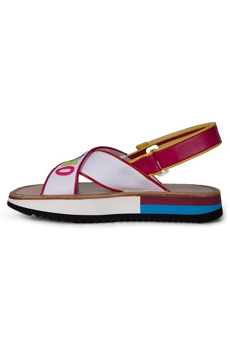 WHITE SANDALS WHITE 3