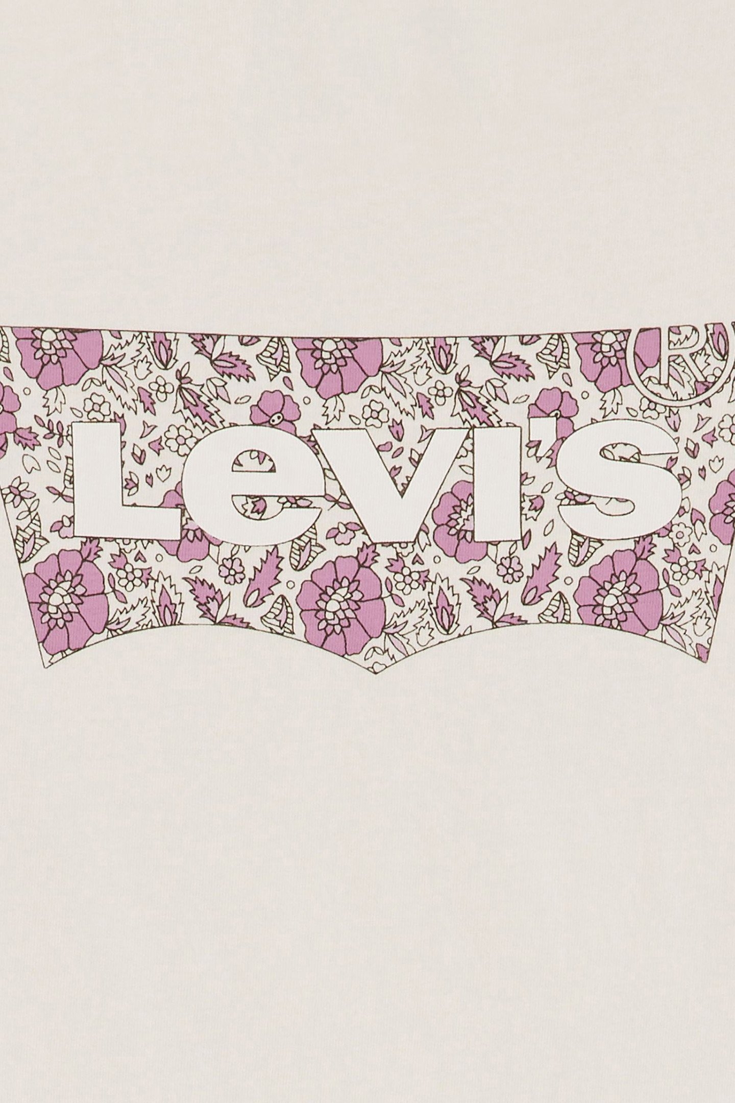 THE PERFECT TEE ANANDA FLORAL BW FILL EGRET 6