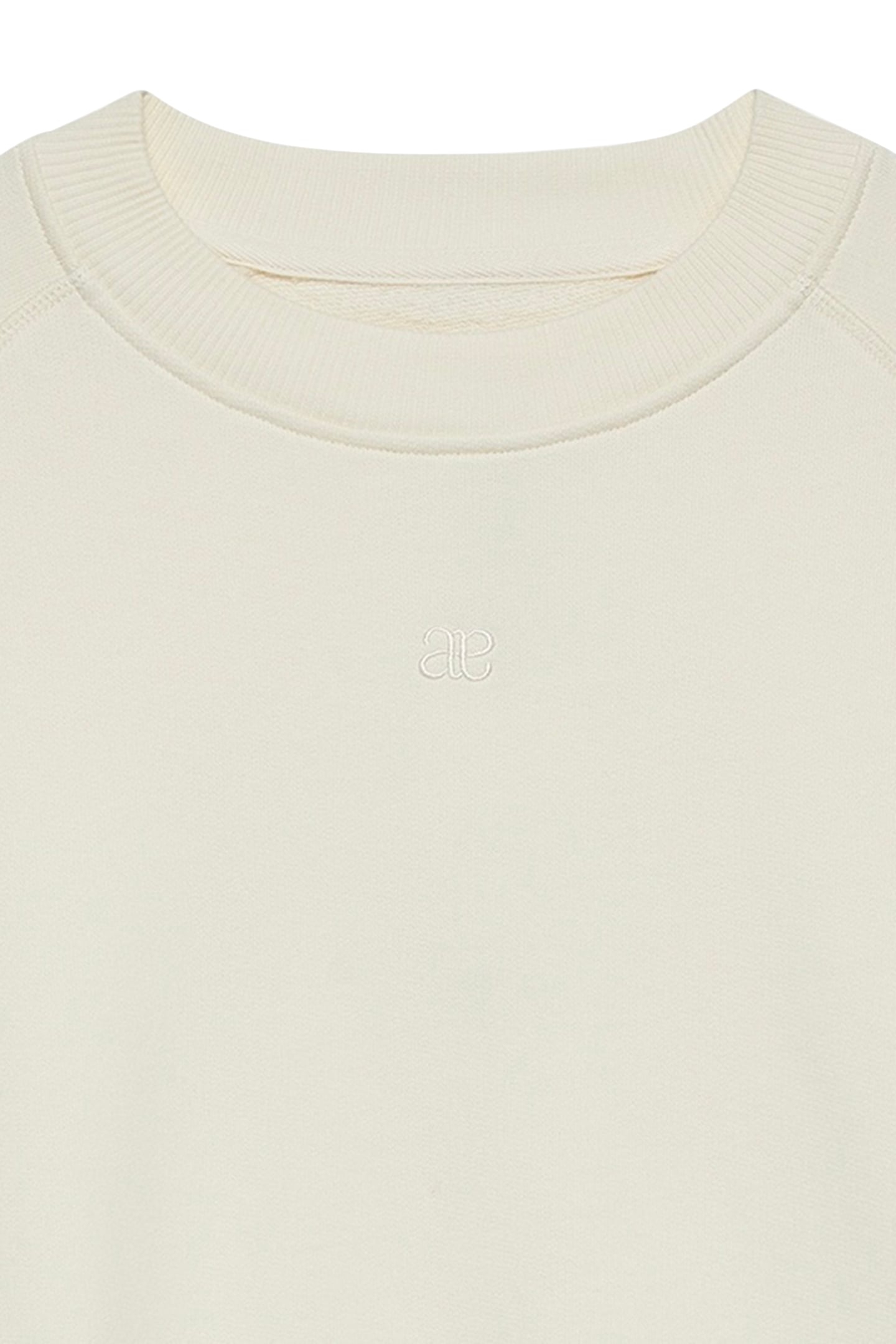 KORALIA LOGO SWEATER ECRU 2