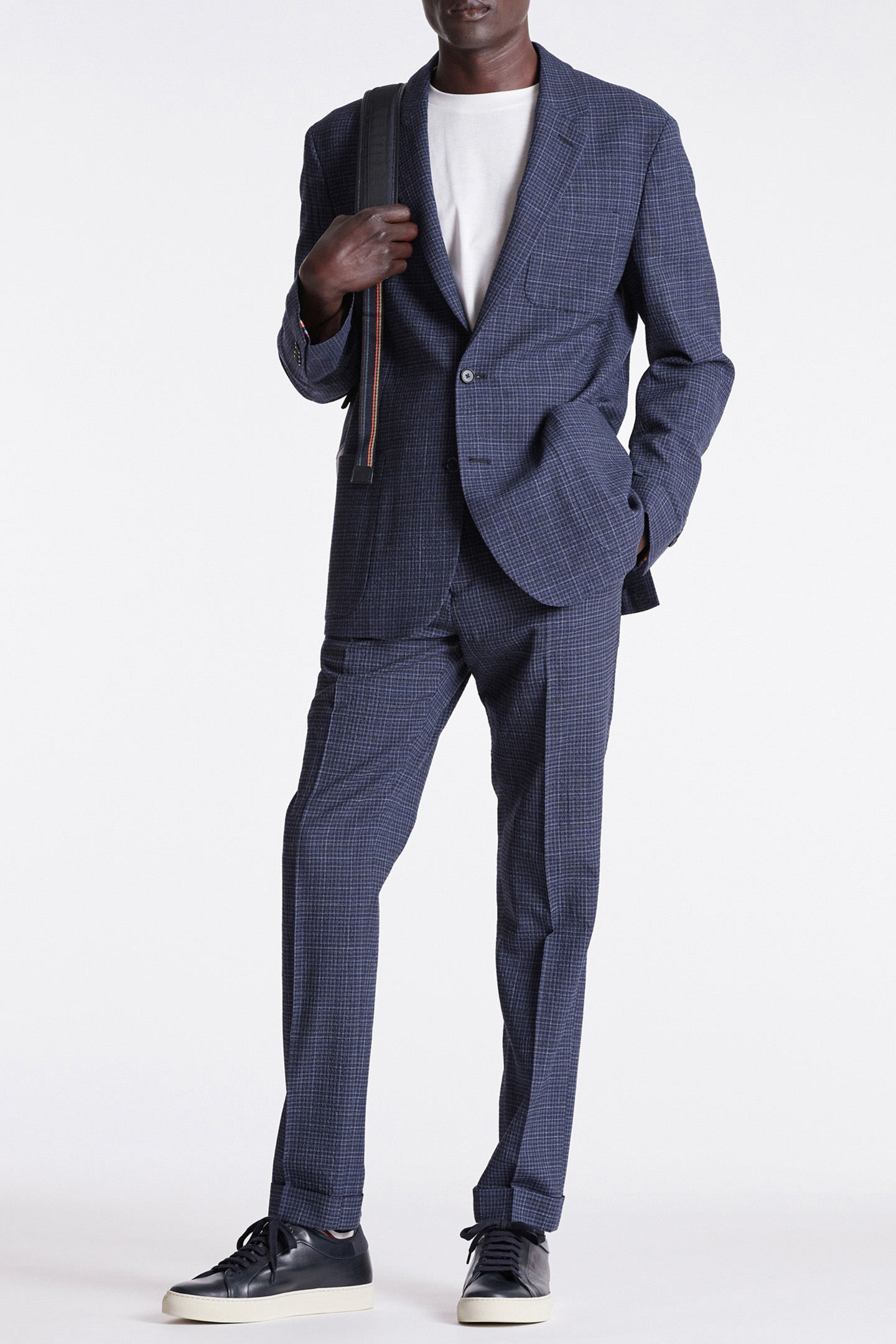 GENTS 2BTN PATCH POCKET JACKET VERY DARK NAVY 3