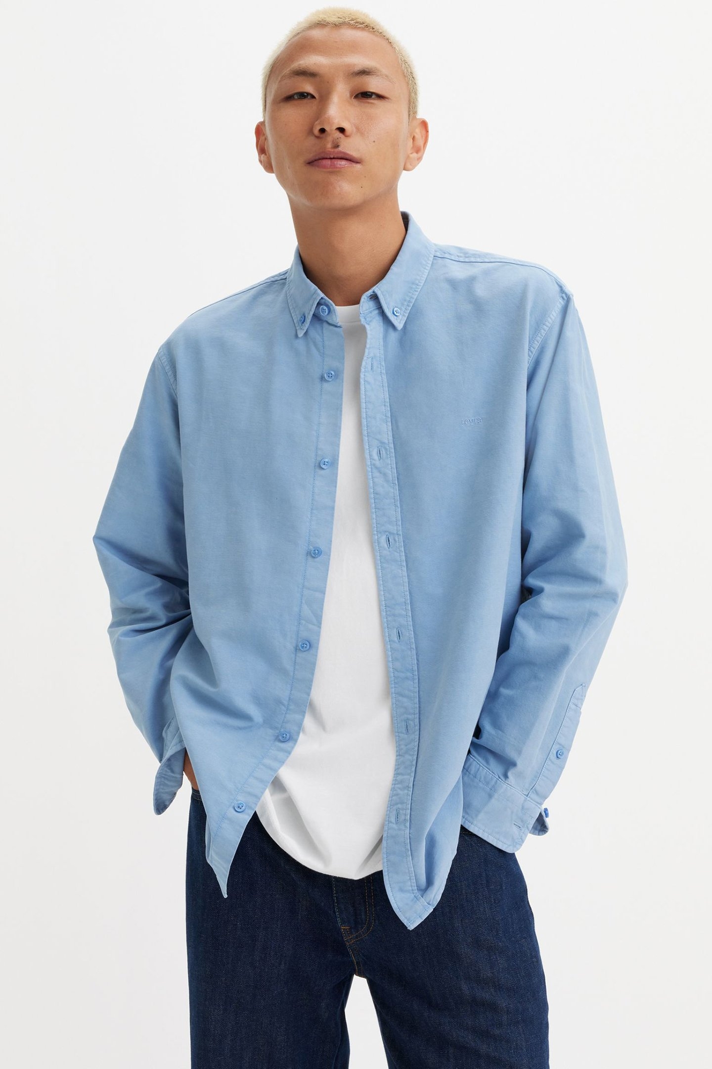 AUTHENTIC BUTTON DOWN ALLURE GARMENT DYE 4