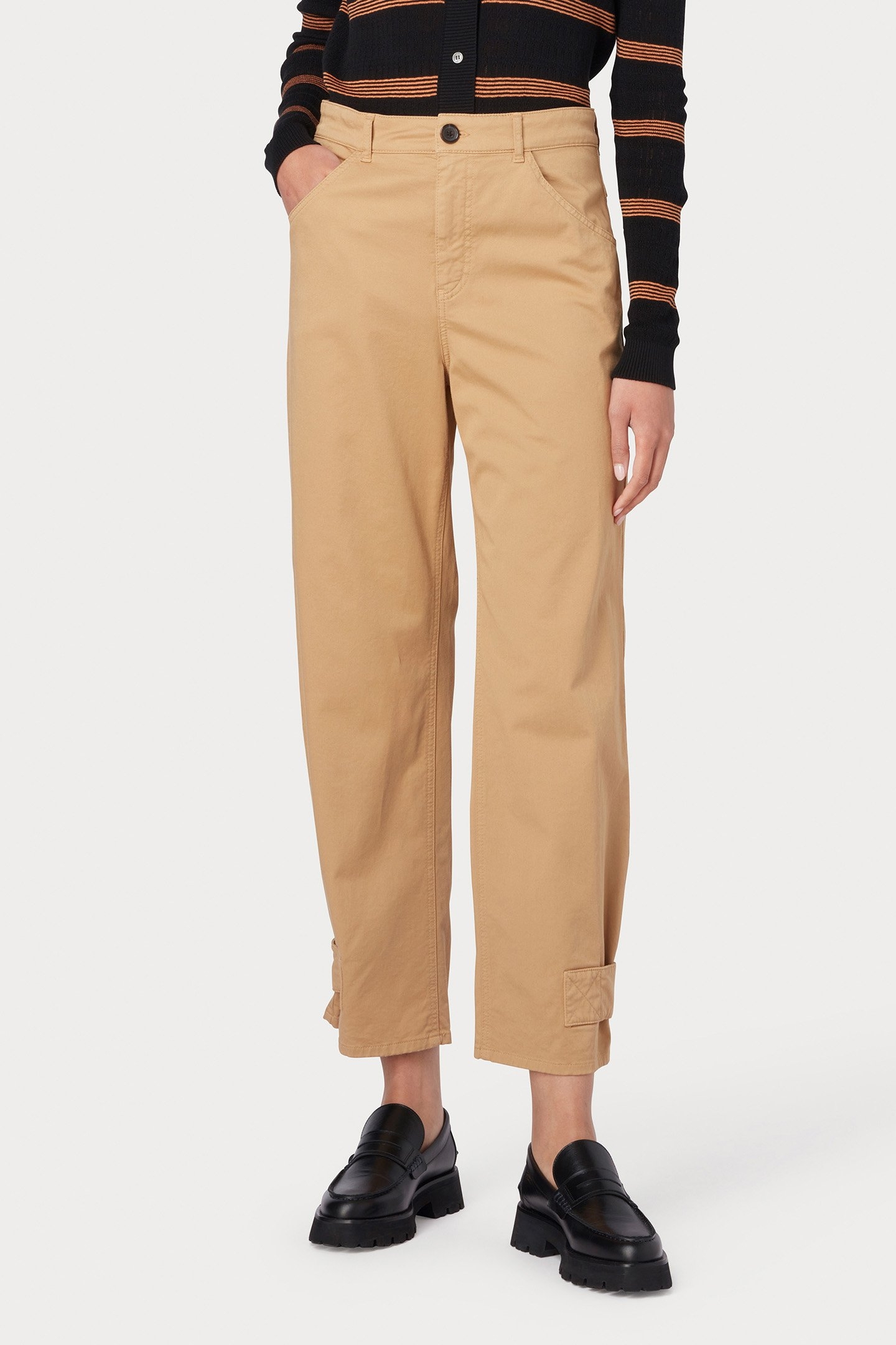 WOMENS TROUSERS CAMEL 1
