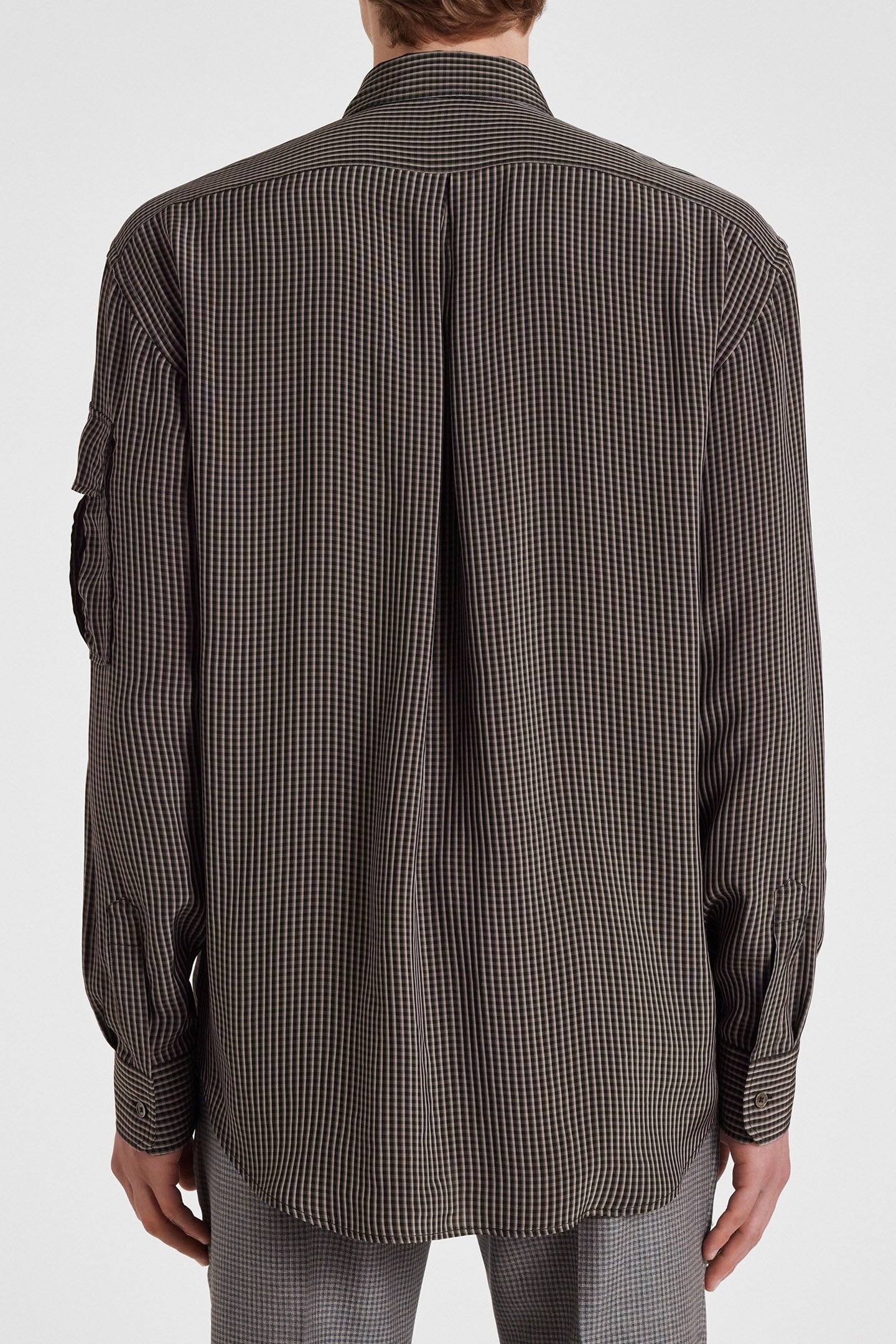 S/C CASUAL FIT SHIRT GREY 2