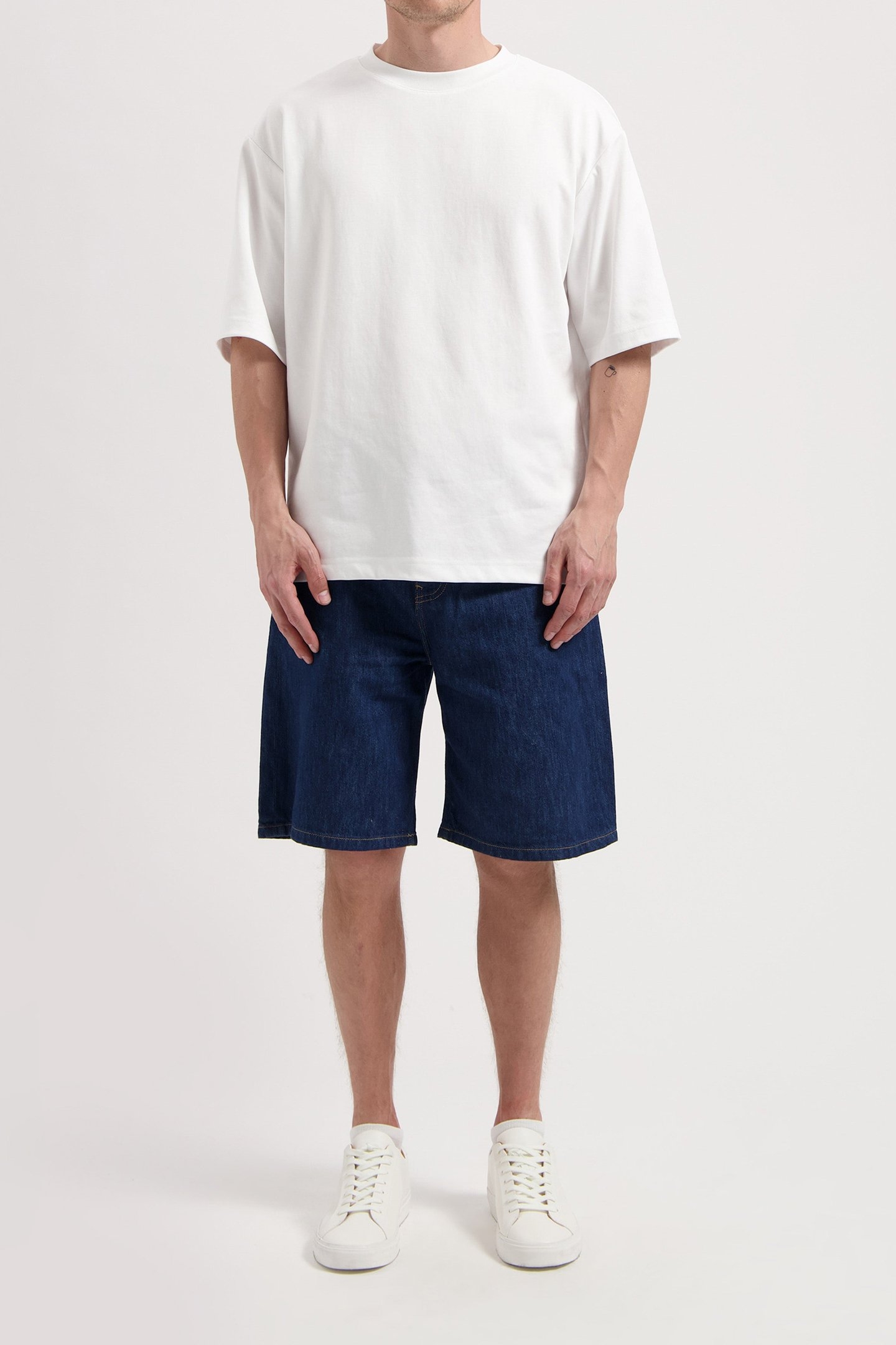 JAMES DENIM SHORT - STONE INDIGO STONE INDIGO 3