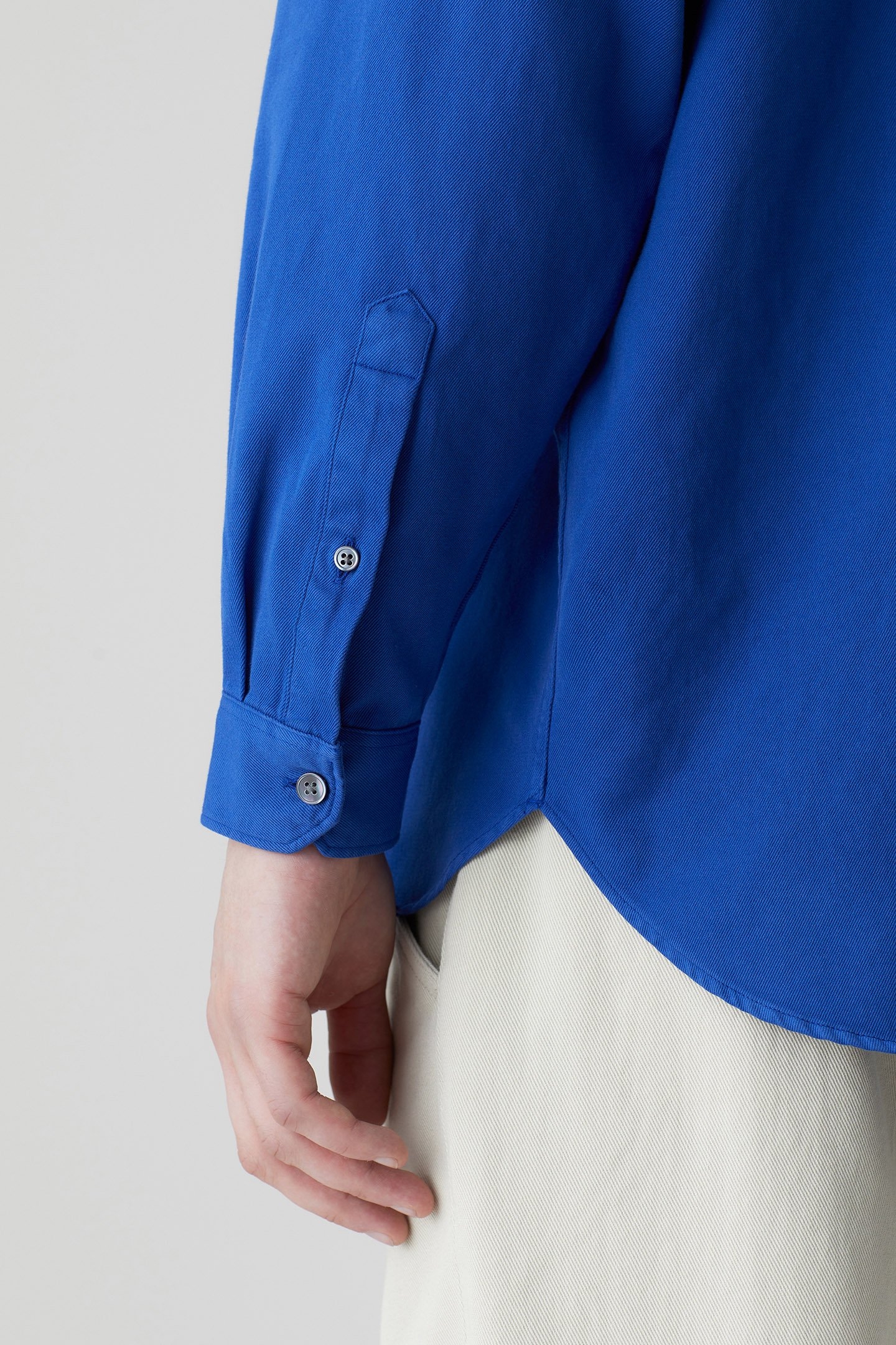 FORMAL ARMY SHIRT SHIRTS & BLOUSES OCEAN BLUE 5