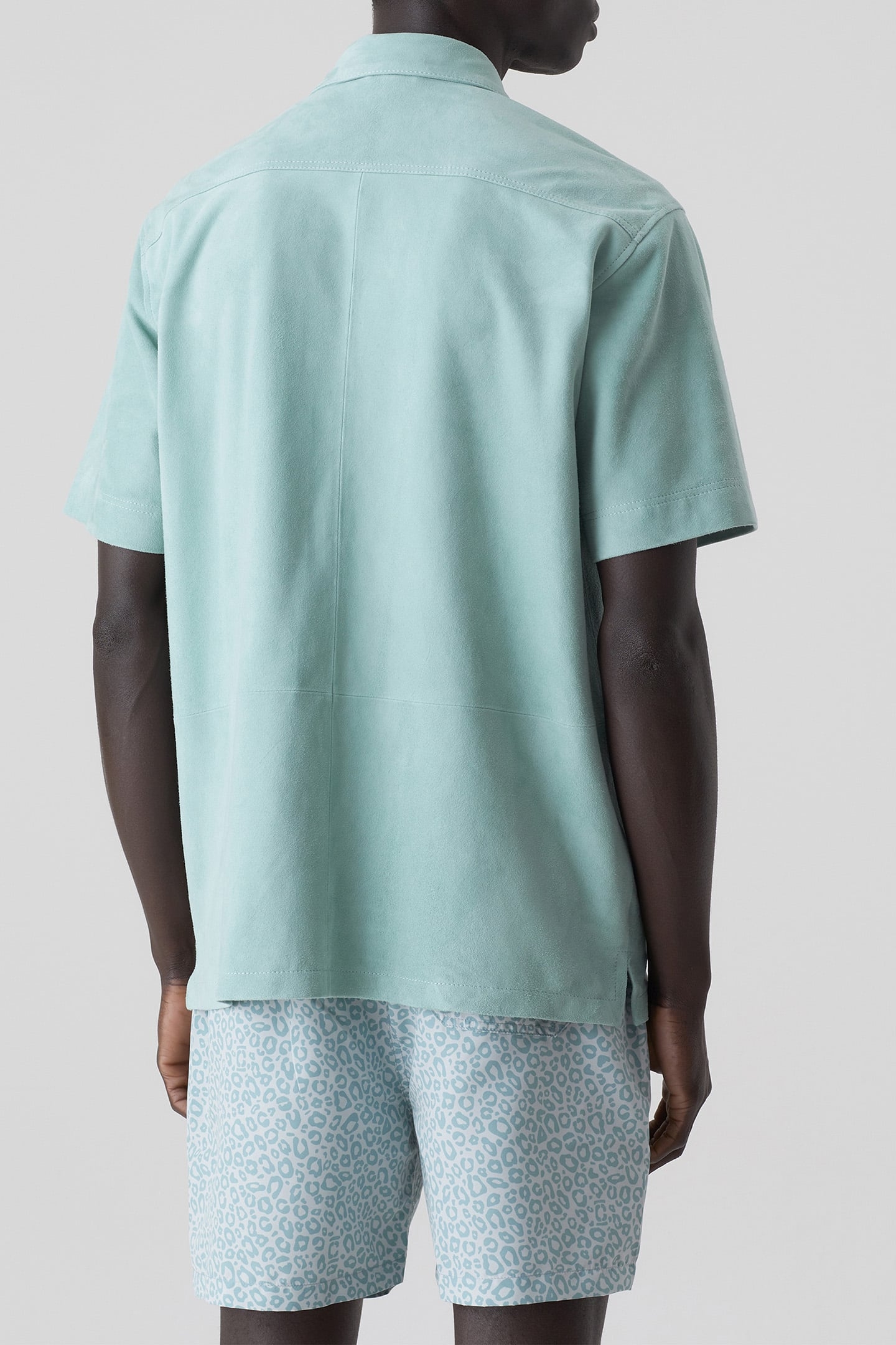 UTILITY SHORTSLEEVE SHIRT SHIRTS & BLOUSES BLUE AGAVE 2