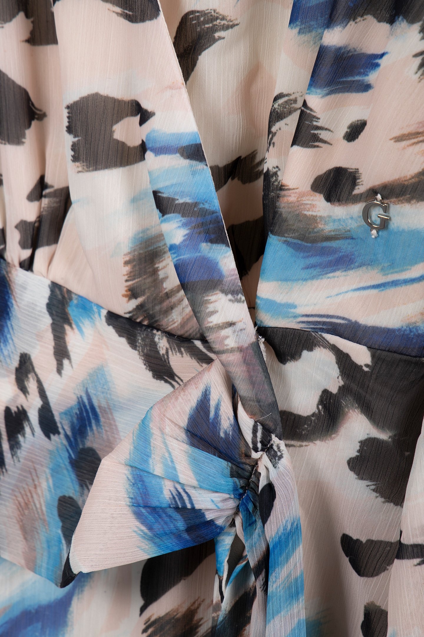 LS LAILA MAXI DRESS ABSTRACT ANIMALIER P 4