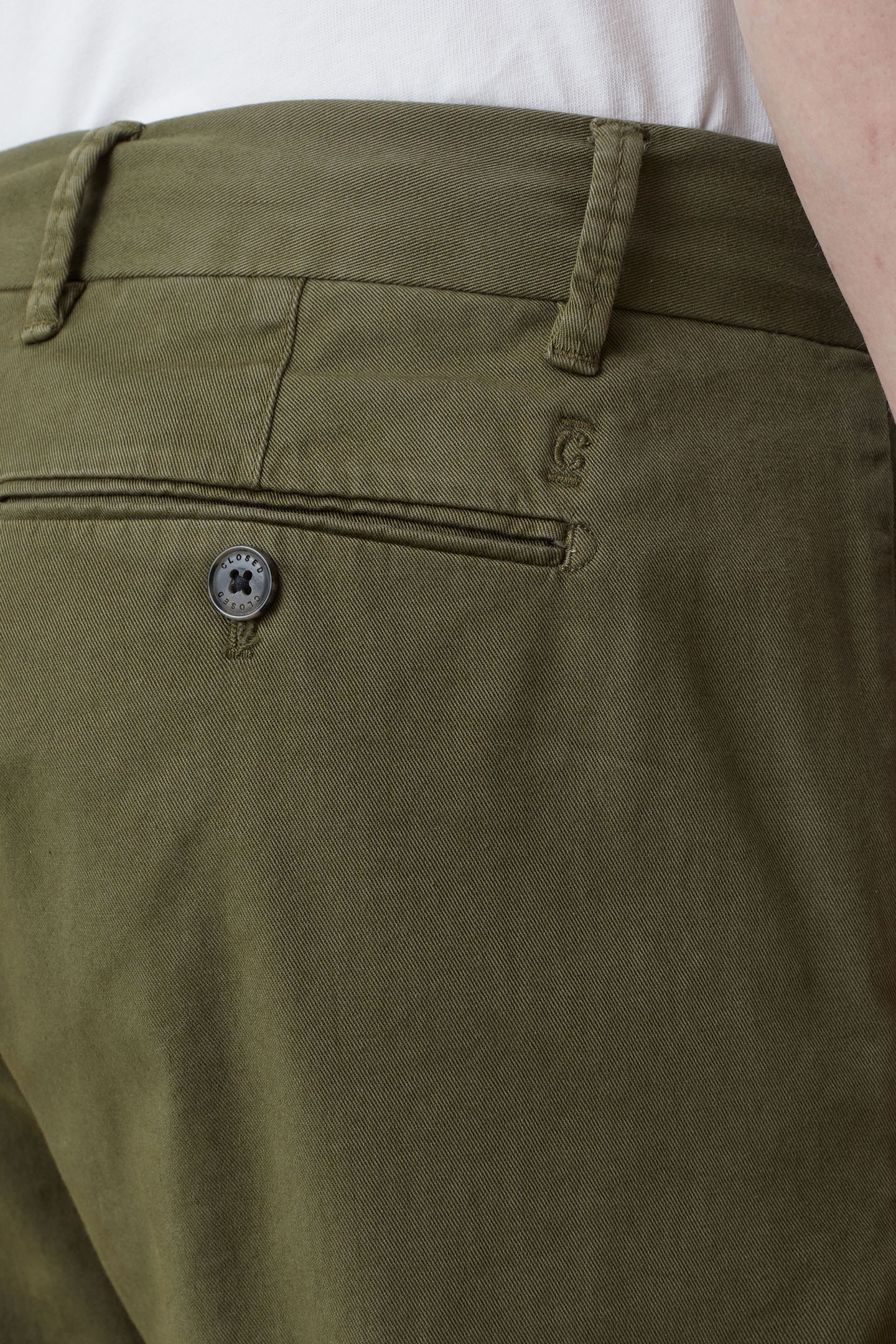 CLIFTON SLIM PANTS CHARD GREEN 7