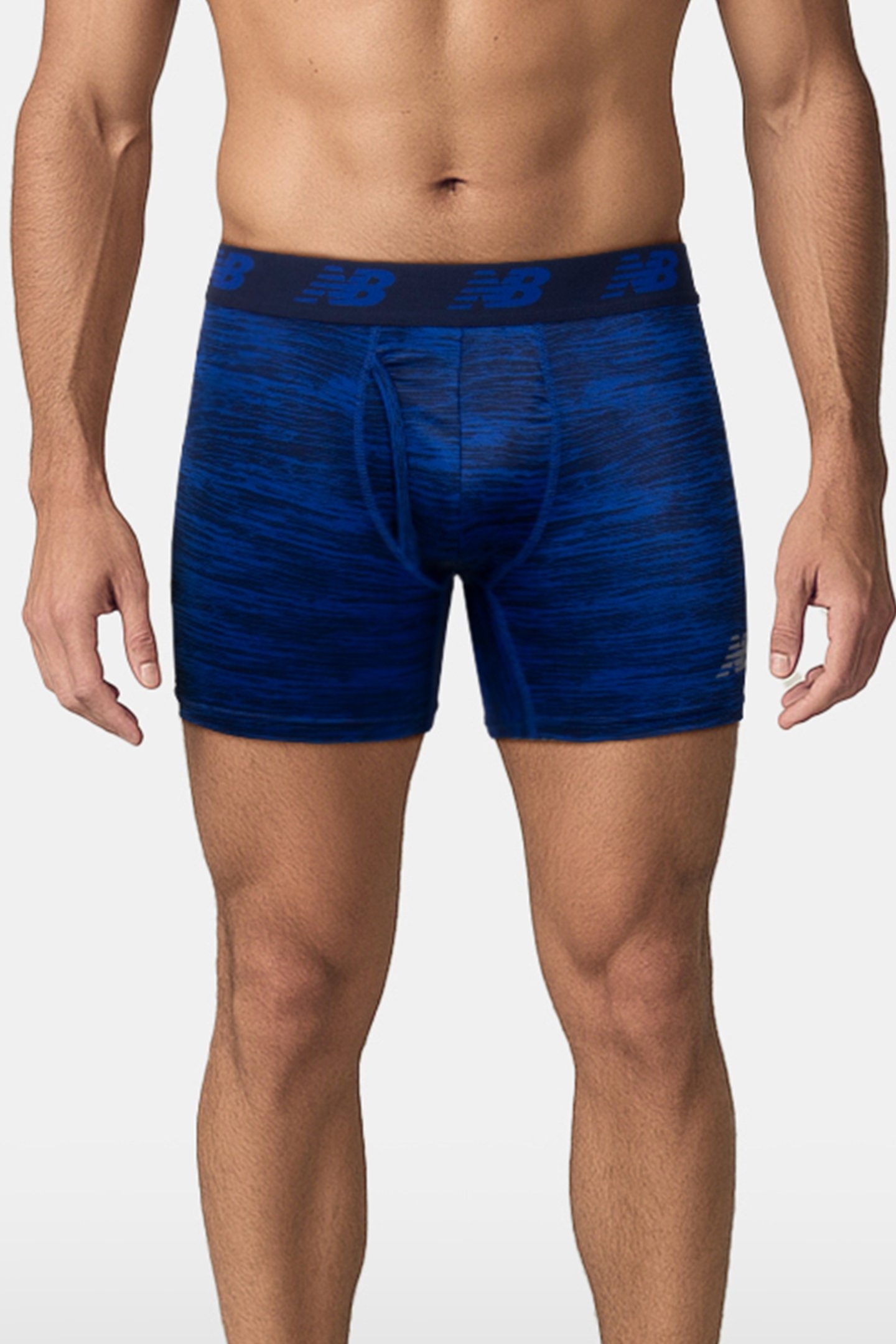 PREMIUM 6 INCH BOXER SHORTS MULTIPACK IN BLUE/BLACK 2