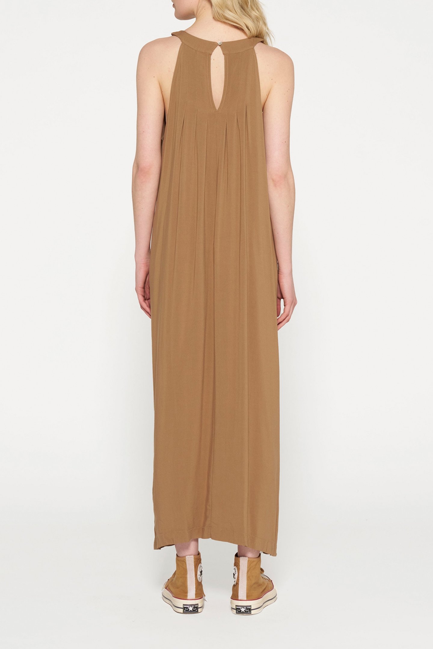 SMOKING DRESS CEDAR BROWN 2