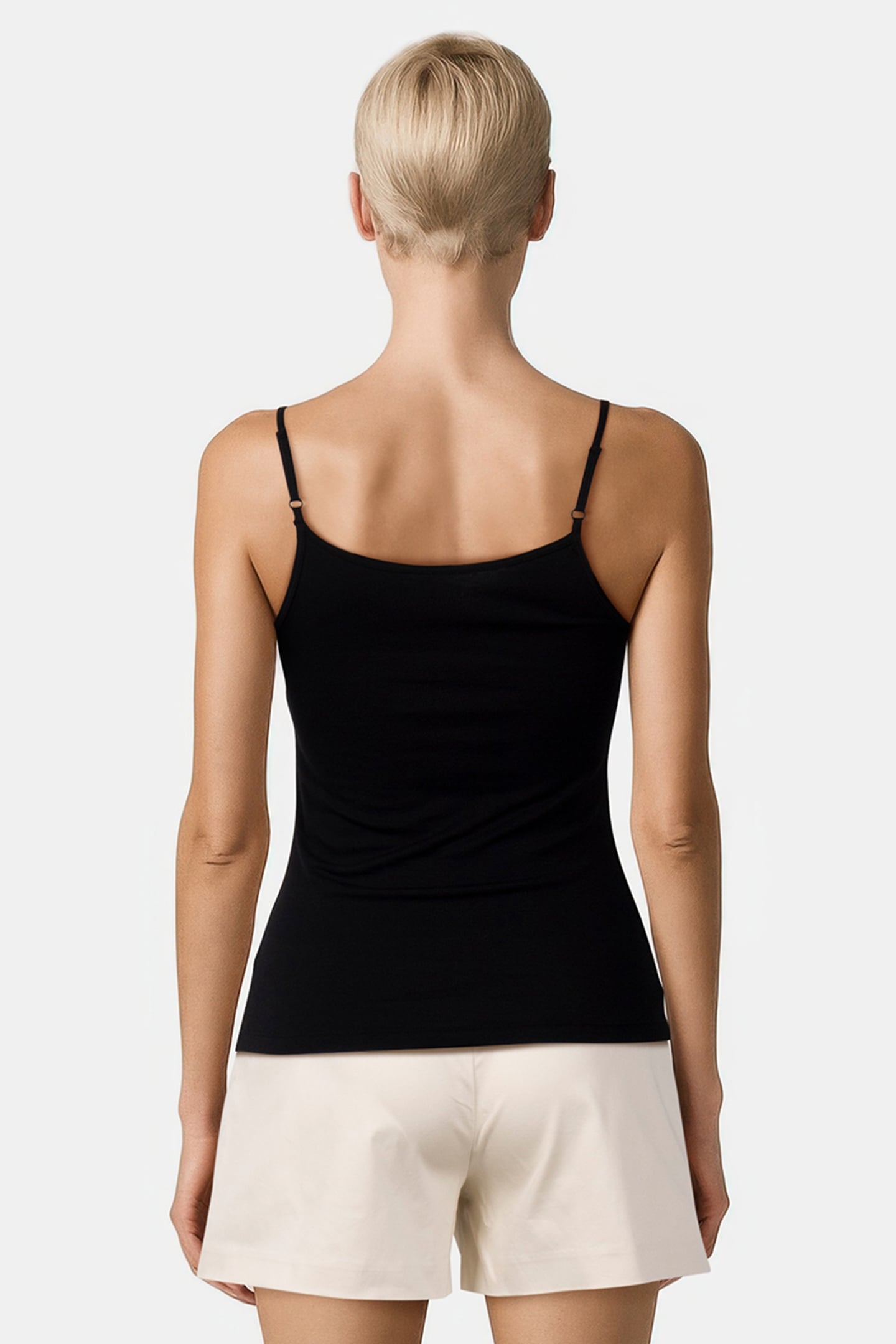 2 PACK CAMI BLACK/MISTY BLUSH 3