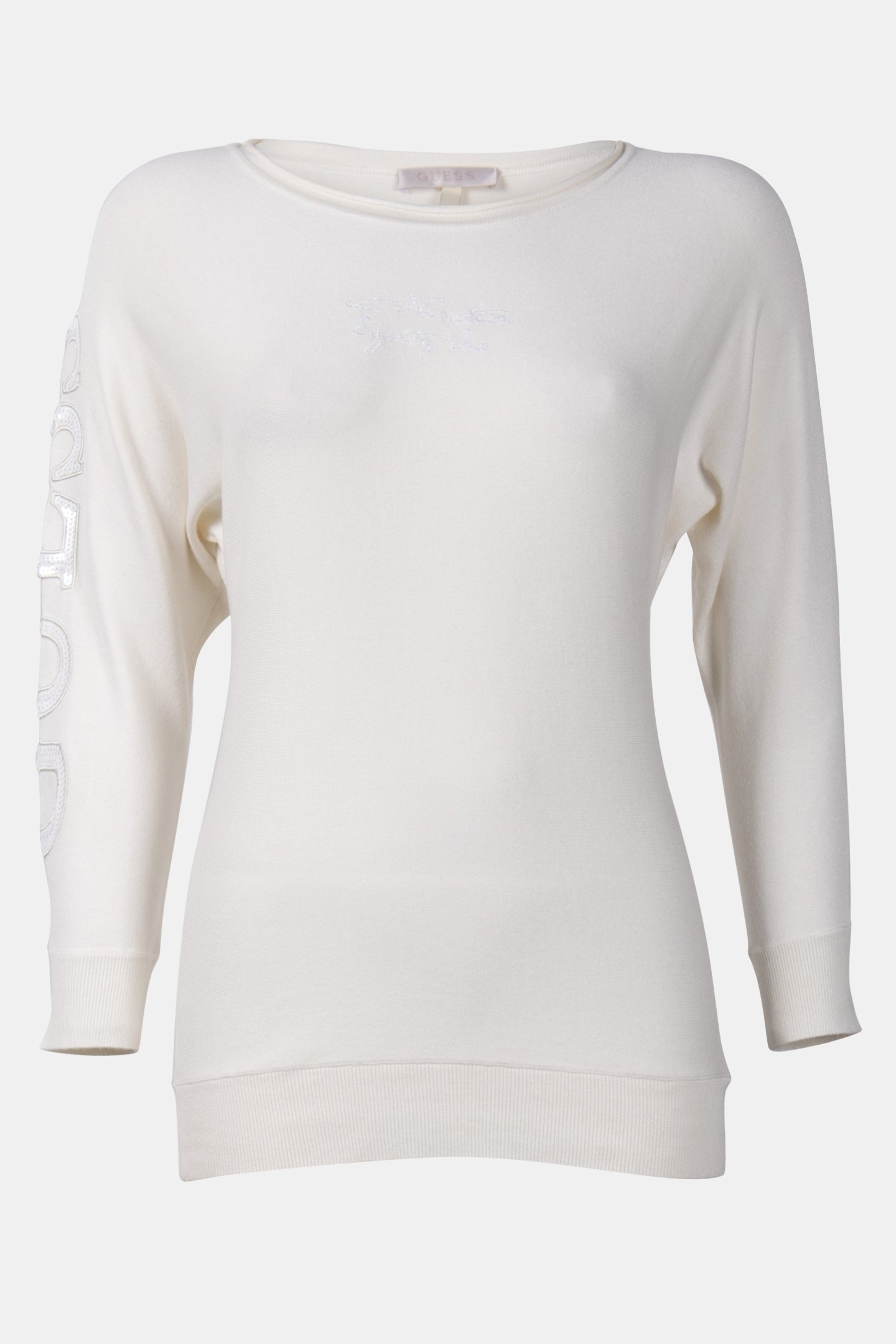 MAEVE LOGO BAT SLEEV CREAM WHITE 3