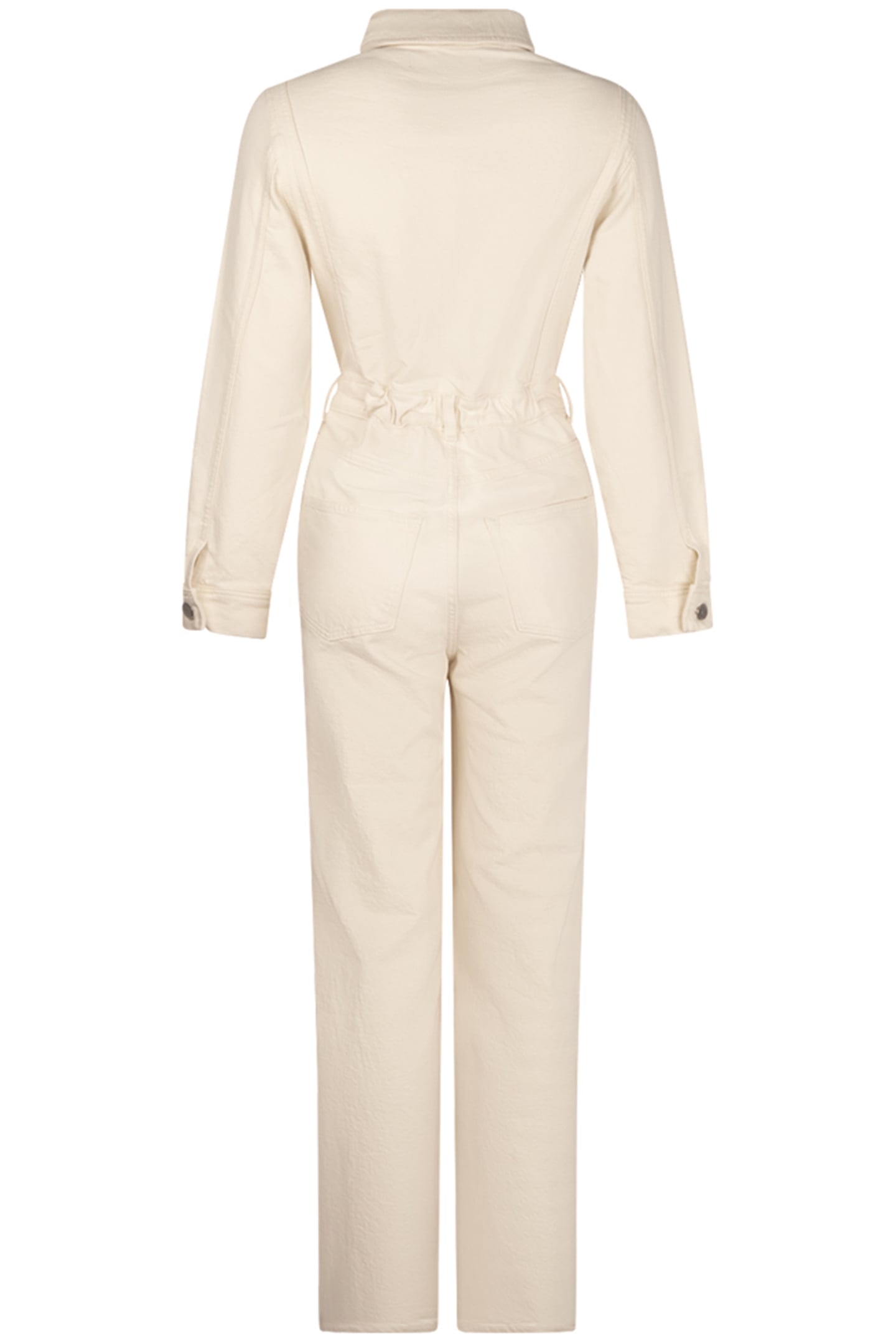 LAUREN DENIM JUMPSUIT LONG SLEEVE NATURAL DENIM 2