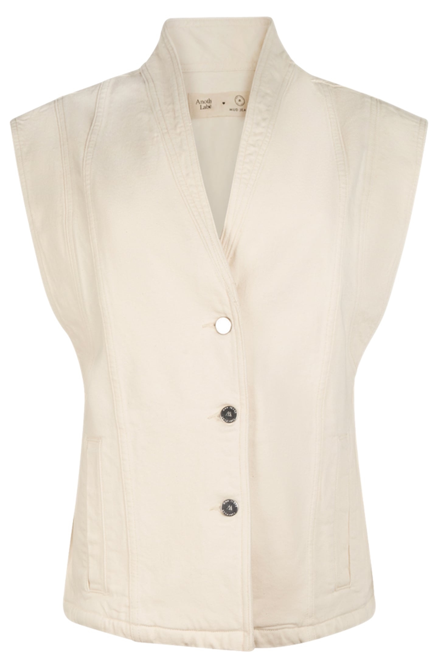 UNNI DENIM VEST NATURAL DENIM 1