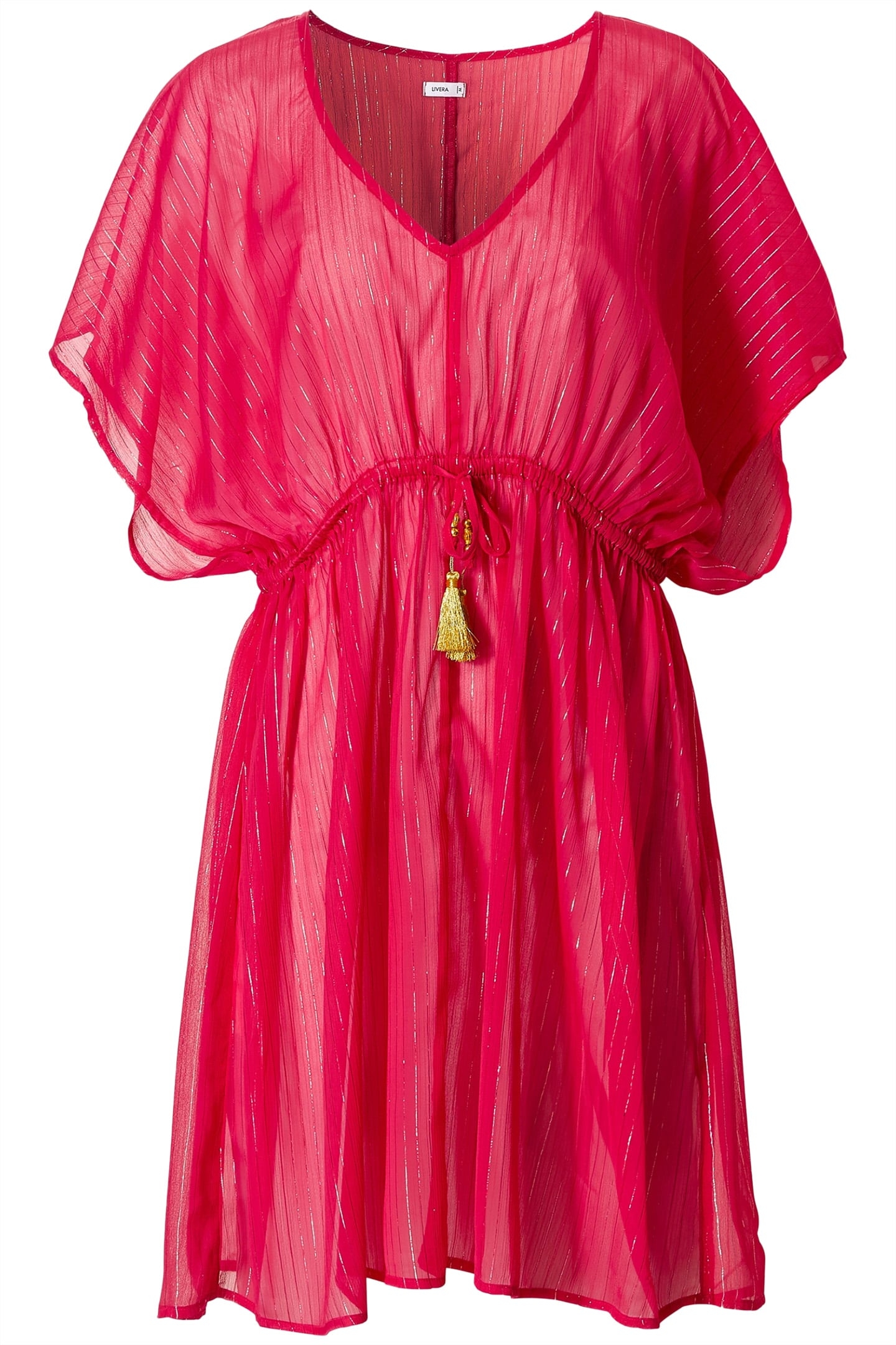 BW 1P TUNIC/CAFTAN KELLY PORTOFINO RED KISS 3