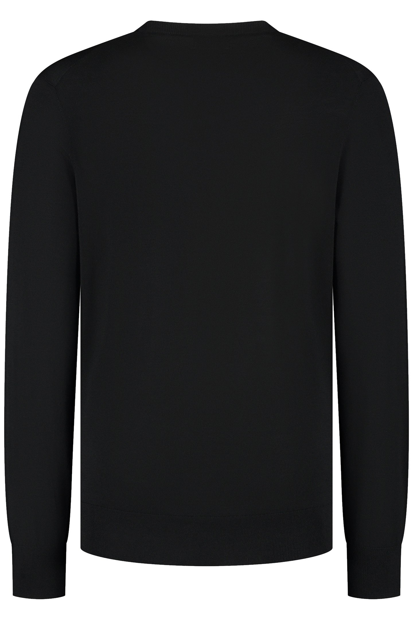 CREW NECK 100% MERINO BASALT BLACK 3