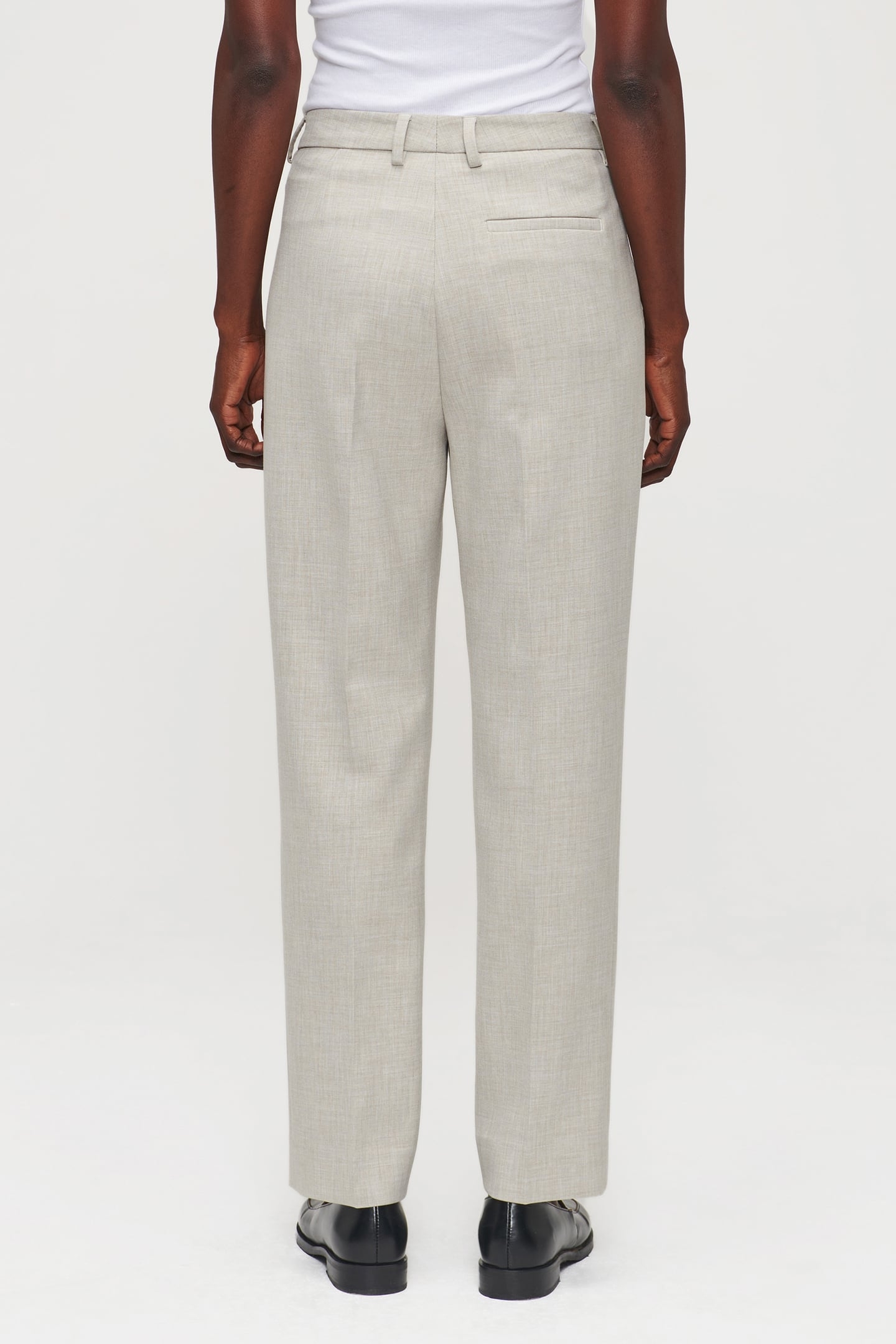 CROPPED CLASSIC PANTS GREIGE 2