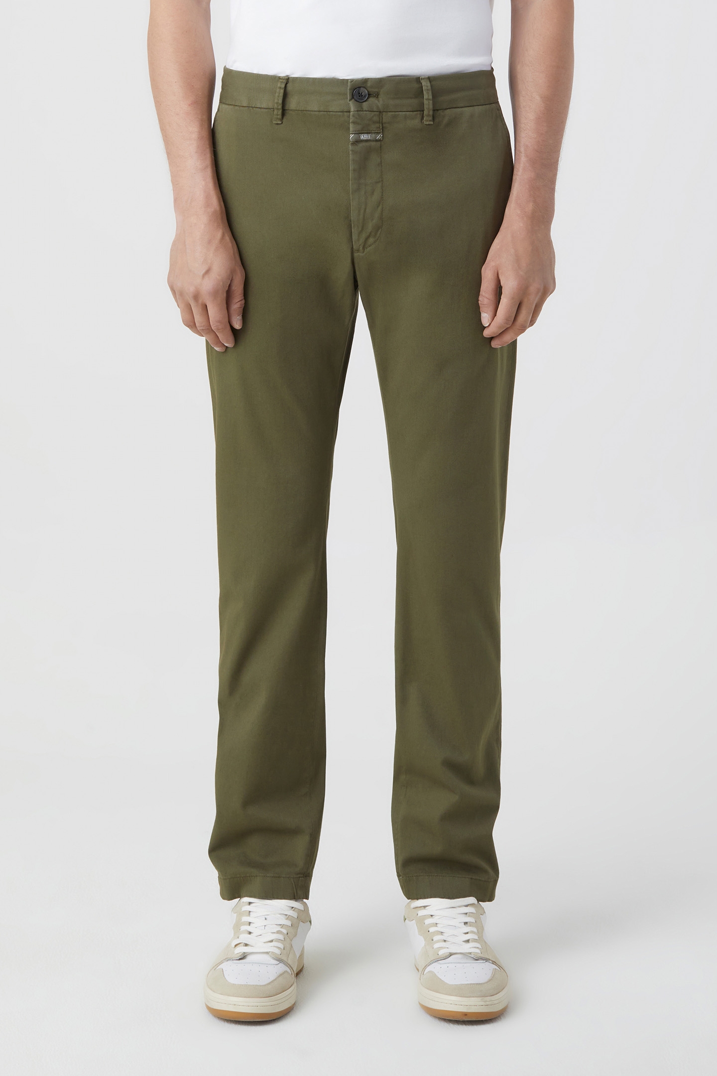 CLIFTON SLIM PANTS CHARD GREEN 1