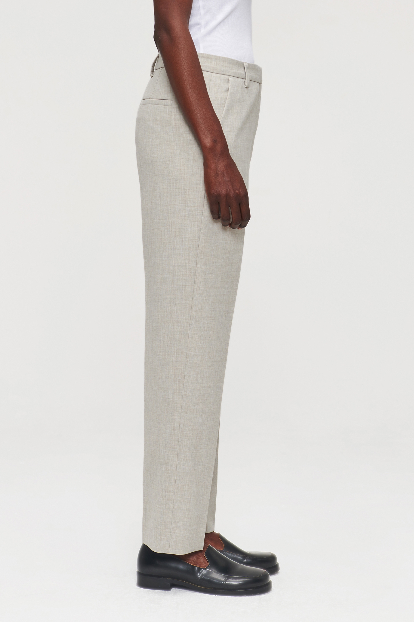 CROPPED CLASSIC PANTS GREIGE 6