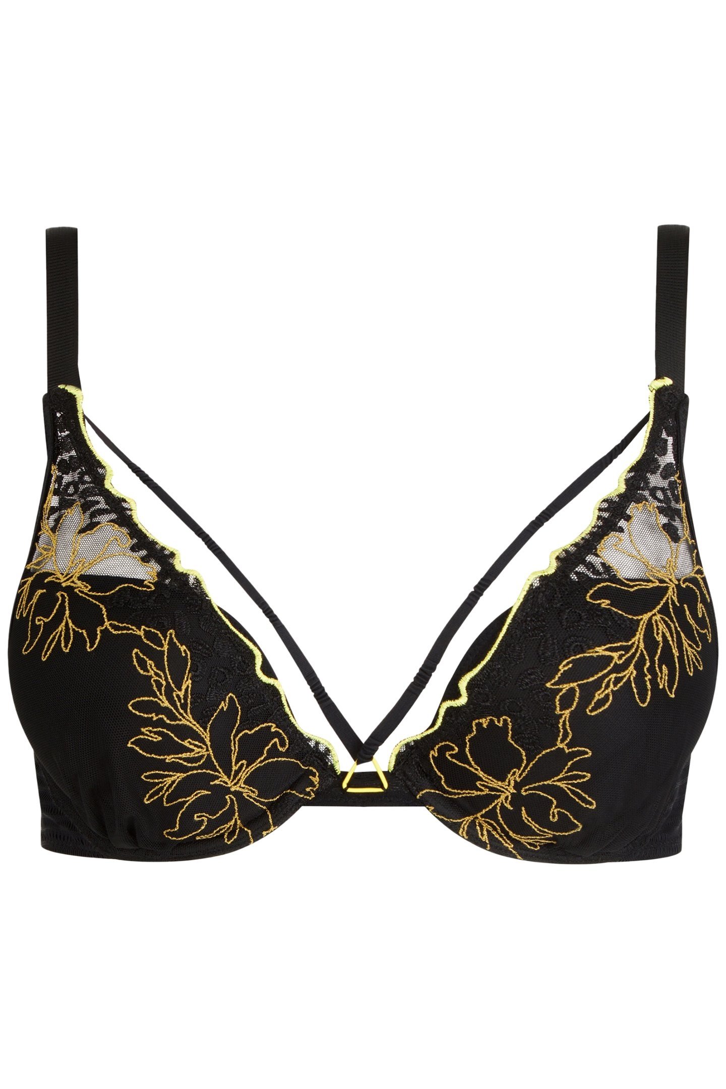 CO BRA TSHIRT PUSH BLACK/YELLOW 3