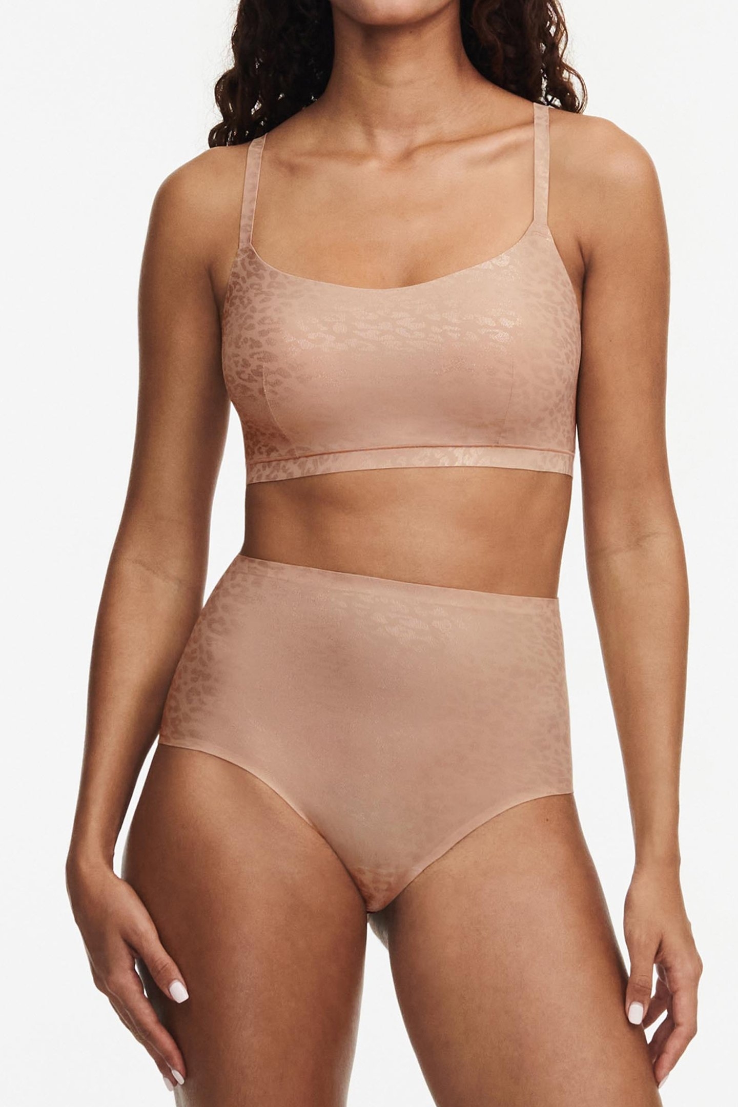 UW BRA WIREFREE LEO SHIMMER PRINT 1