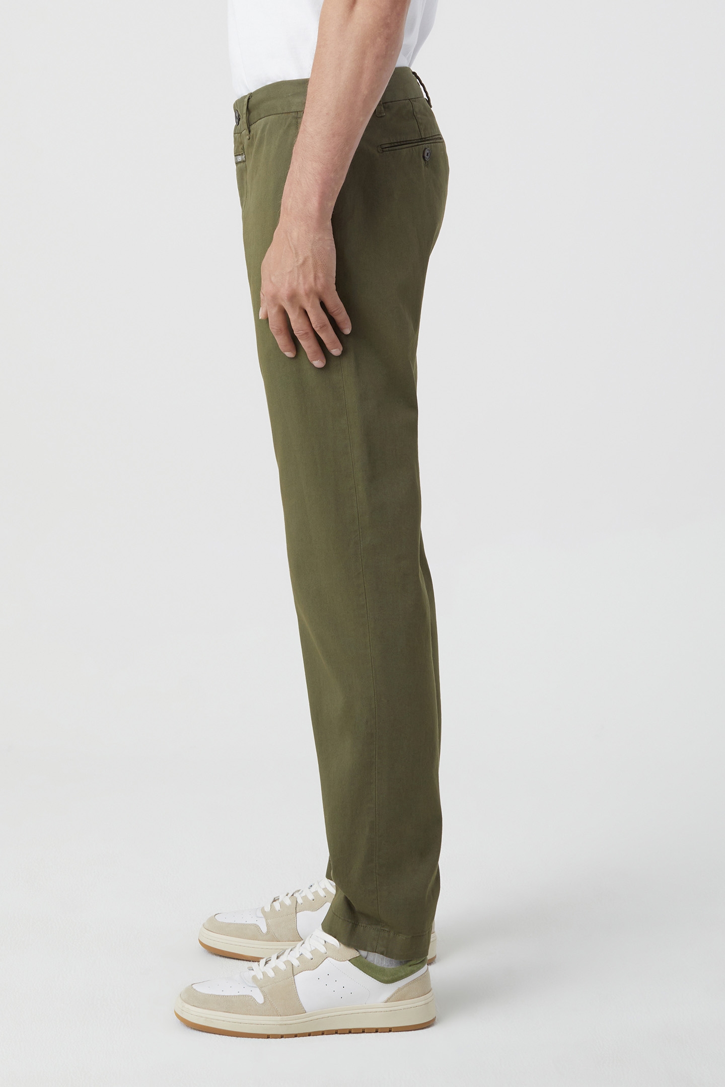 CLIFTON SLIM PANTS CHARD GREEN 5