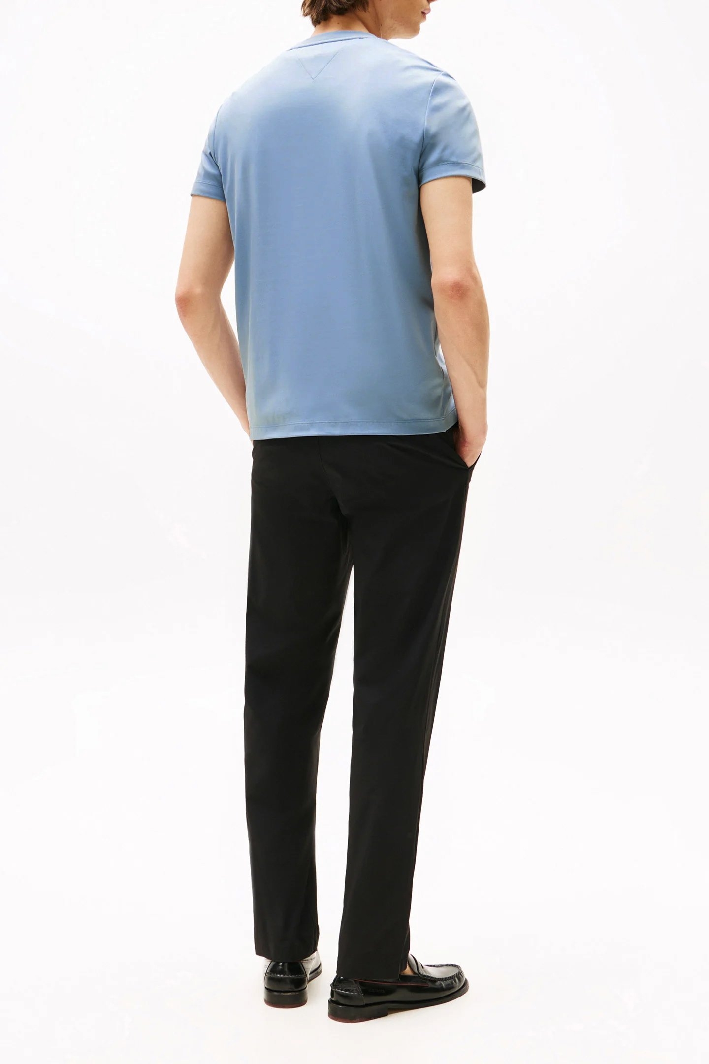 LUXURY INTERLOCK TEE BRISK BLUE 3