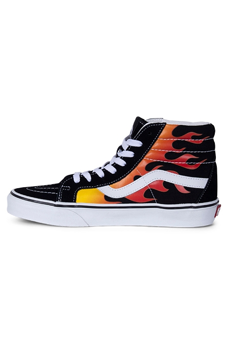 SK8-HI REISSUE FLAME BLACK/BLACK/TR WHT 3