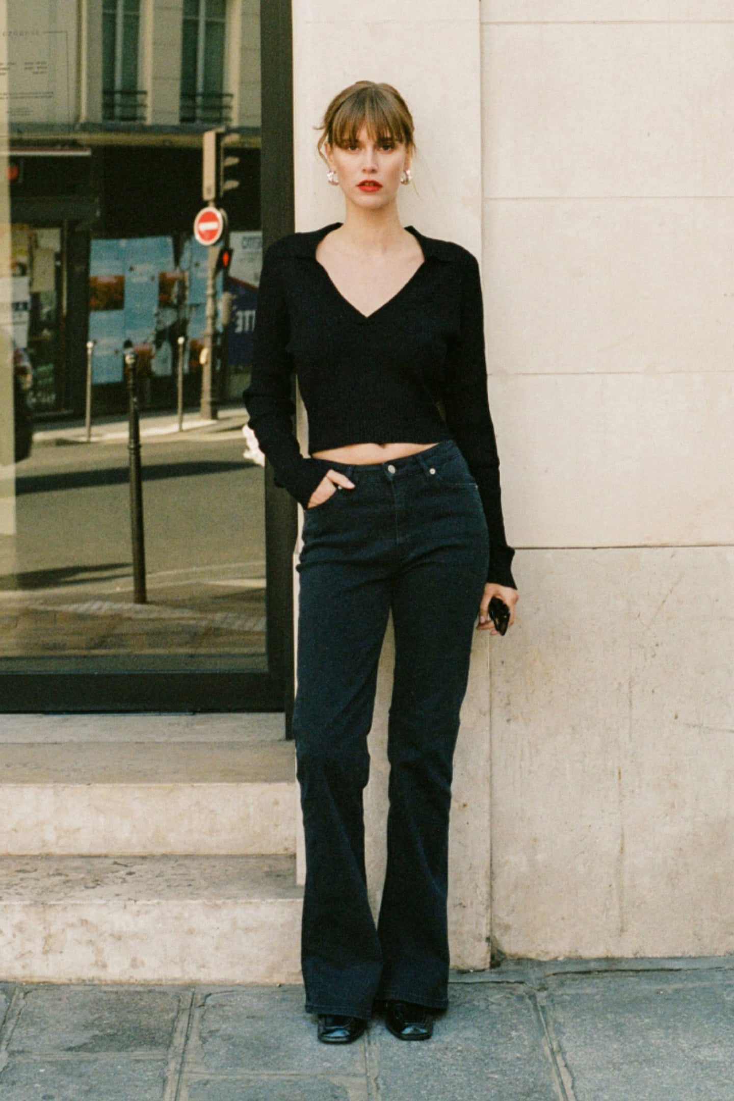 ISY FLARED - STONE BLACK STONE BLACK 6