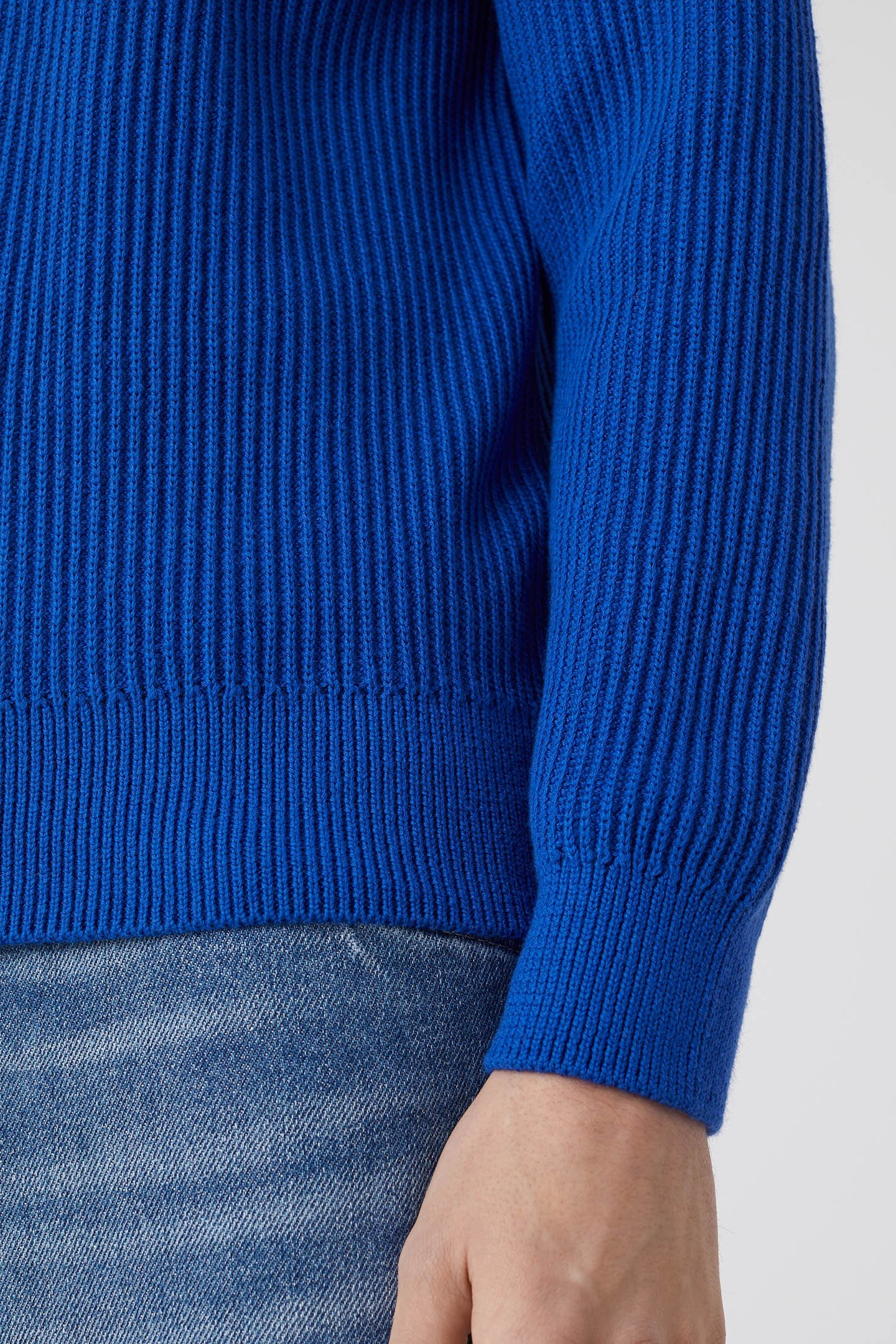 KNITTED JUMPER KNITS OCEAN BLUE 4