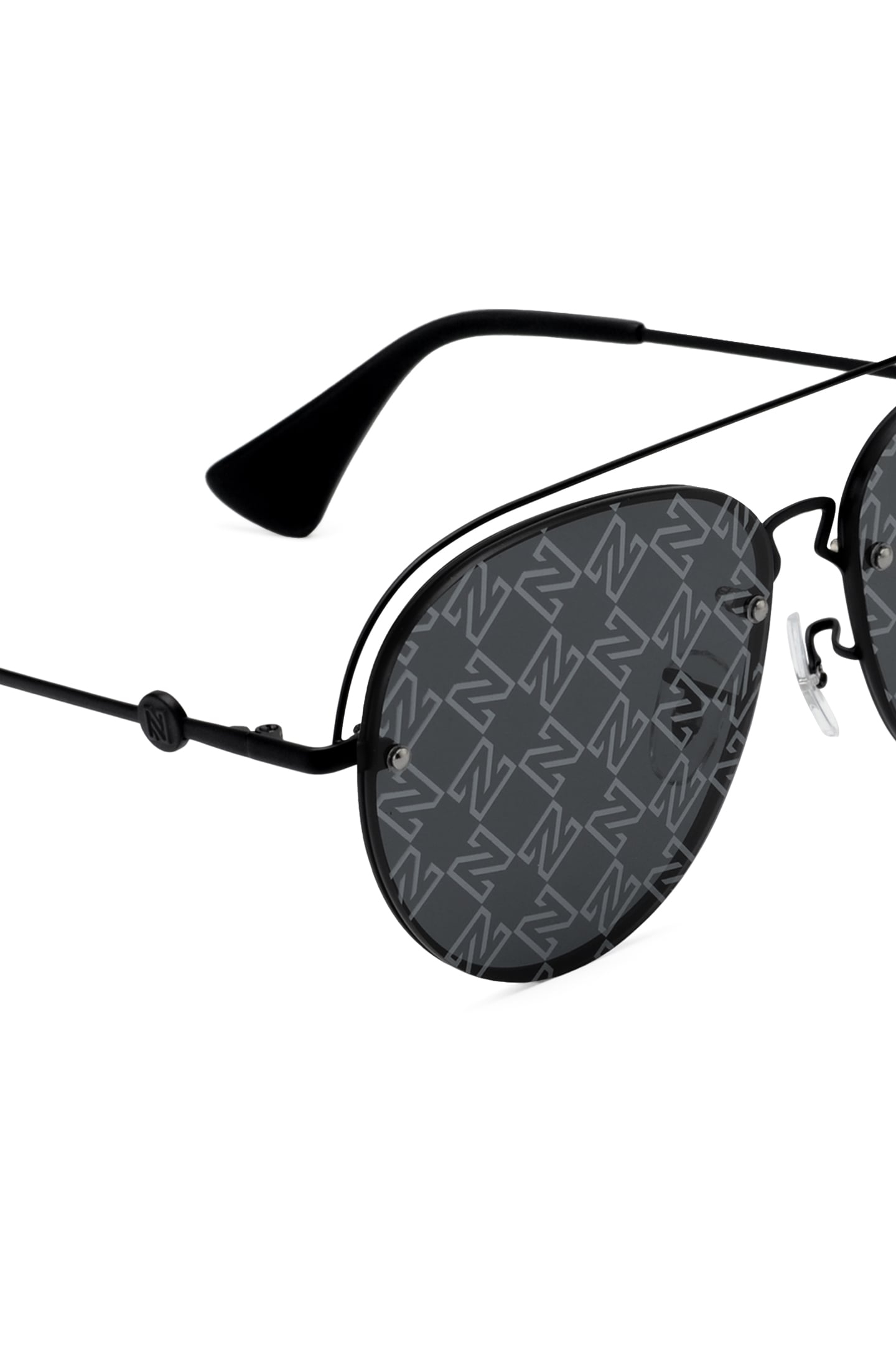 ASHLEY LOGO SUNGLASSES BLACK 3