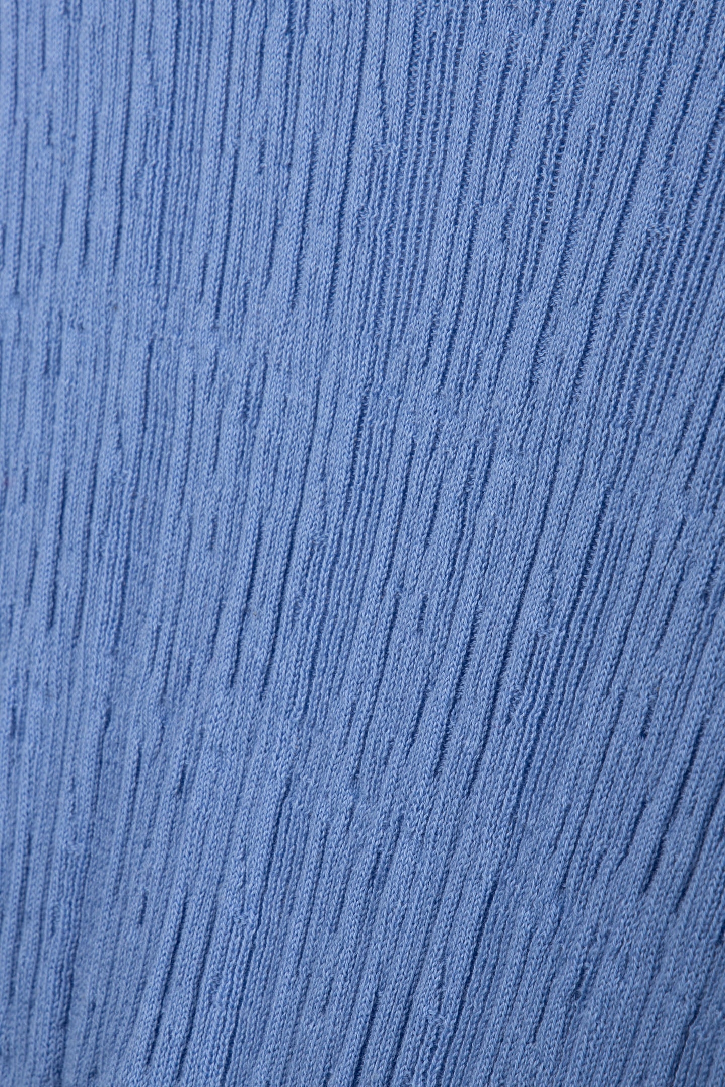 SUPERFINE CREW NECK STRUCTURED CRUISE BLUE 4