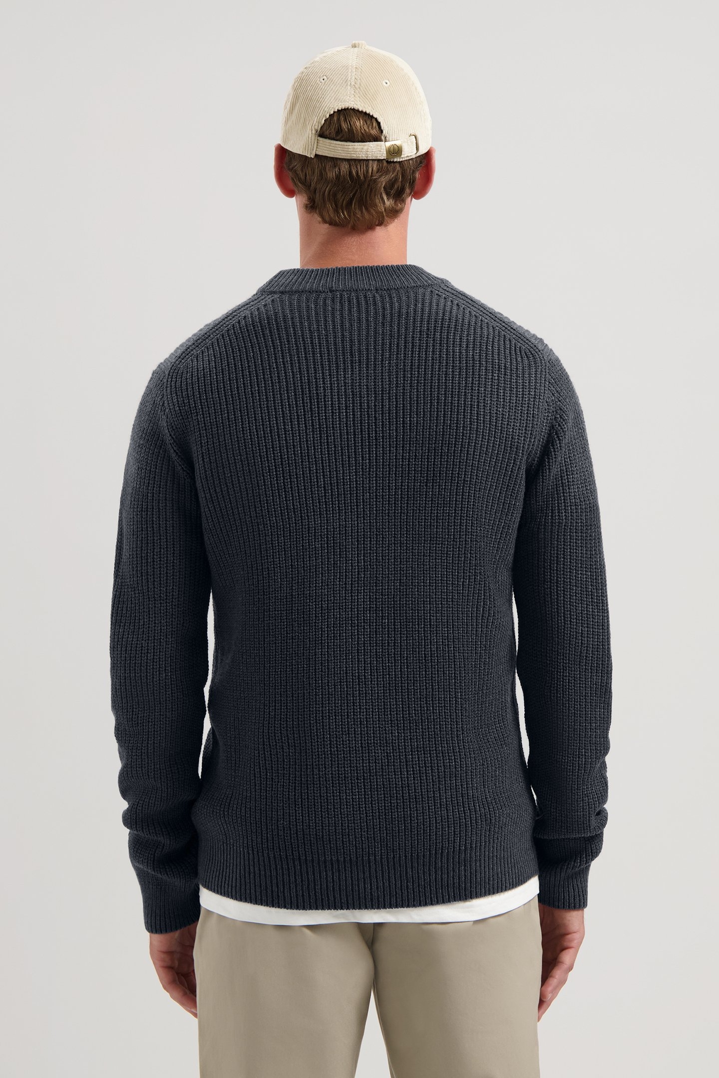 DS_CREW RIBKNIT DK. NAVY 2