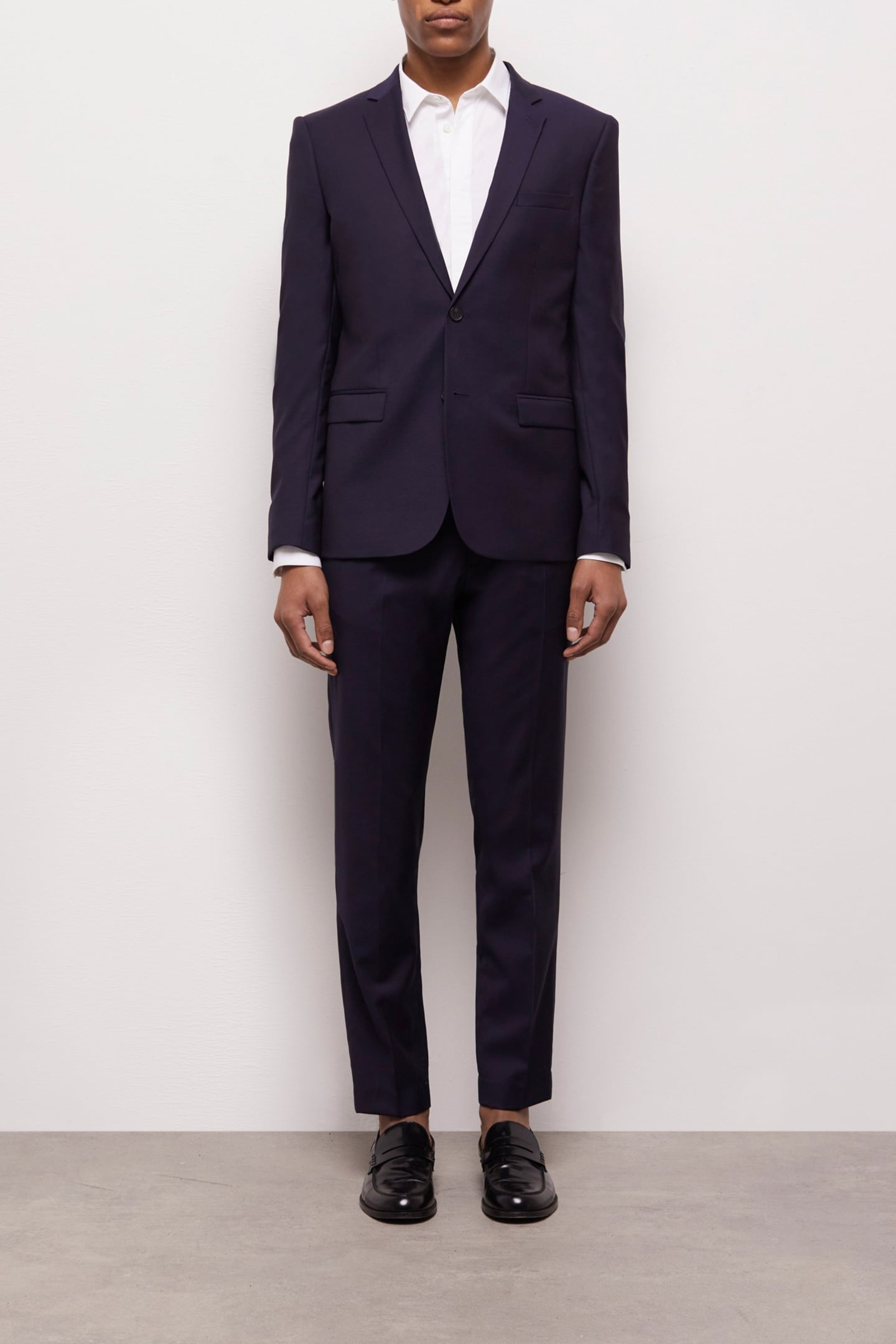 2-BUTTON SUIT JACKET NAVY 1