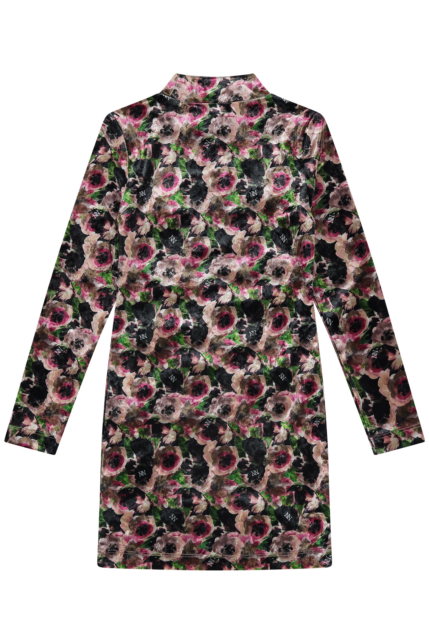 VELVET FLOWER DRESS POWDER 2