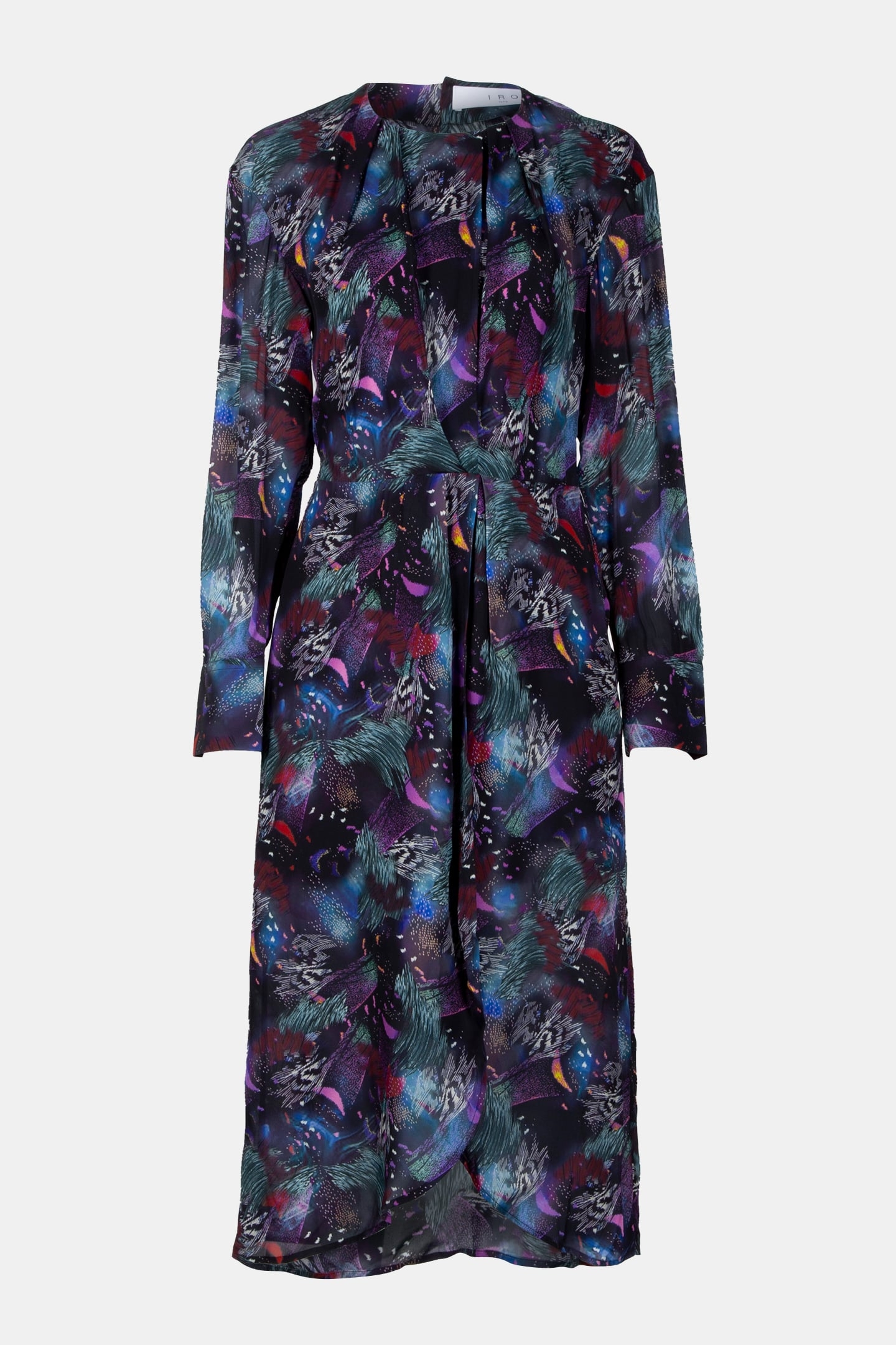 CHENOA DRESS PURPLE/MULTICO 4