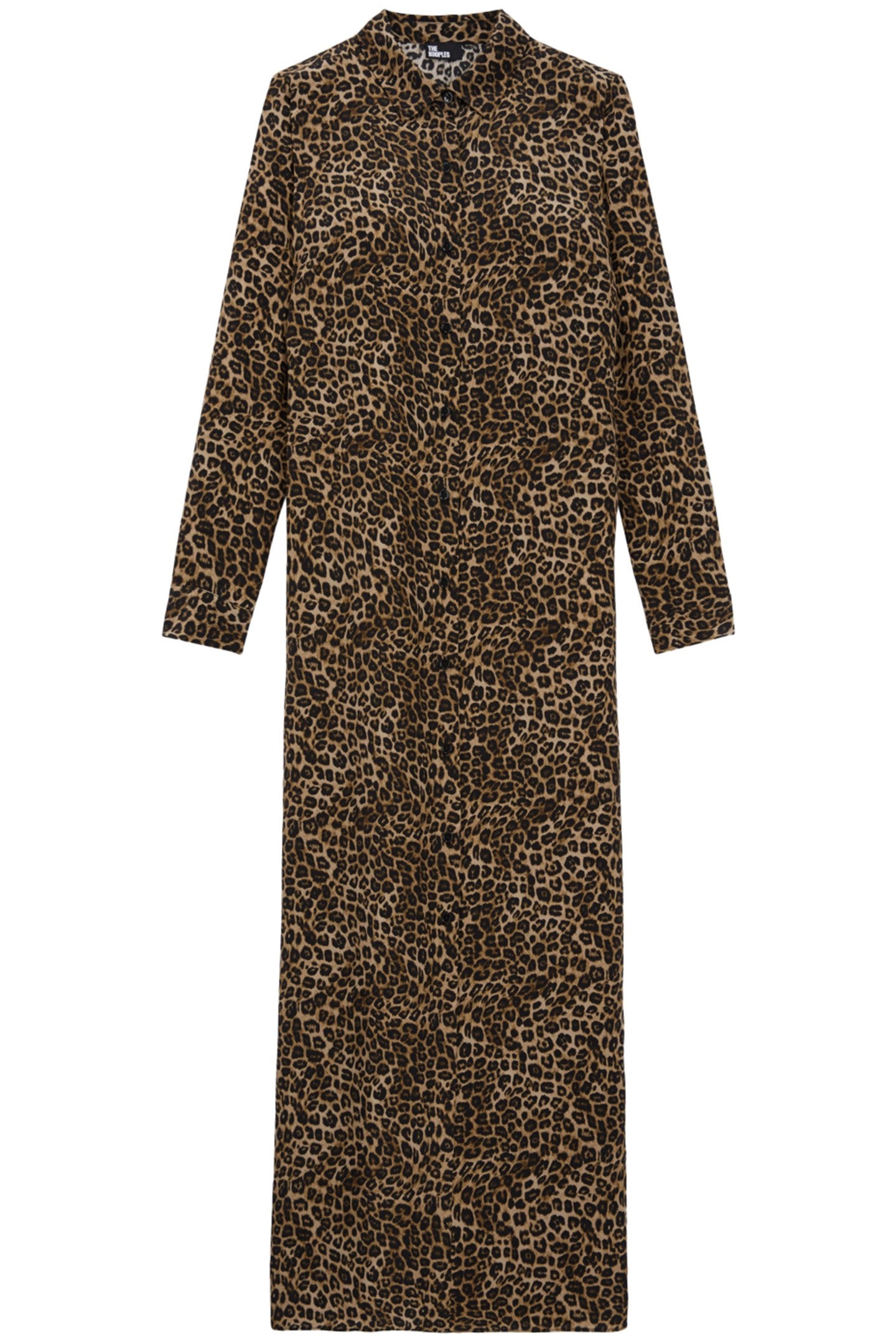 LITTLE LEO SILK LONG DRESS LEOPARD 3