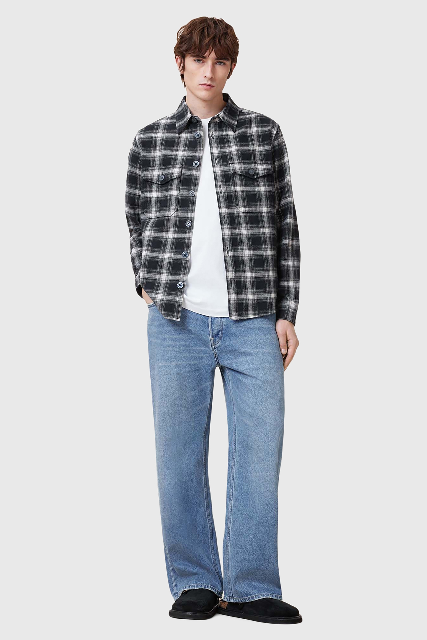 HAMURA LS SHIRT BLACK 3