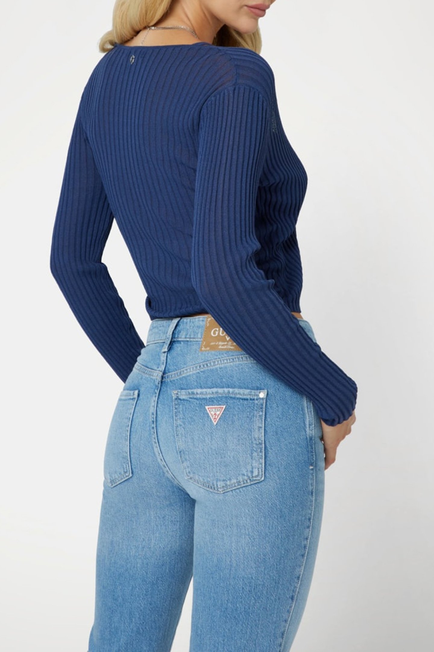 LS FAUX DBL LAYER RE MAGICIAN BLUE 2