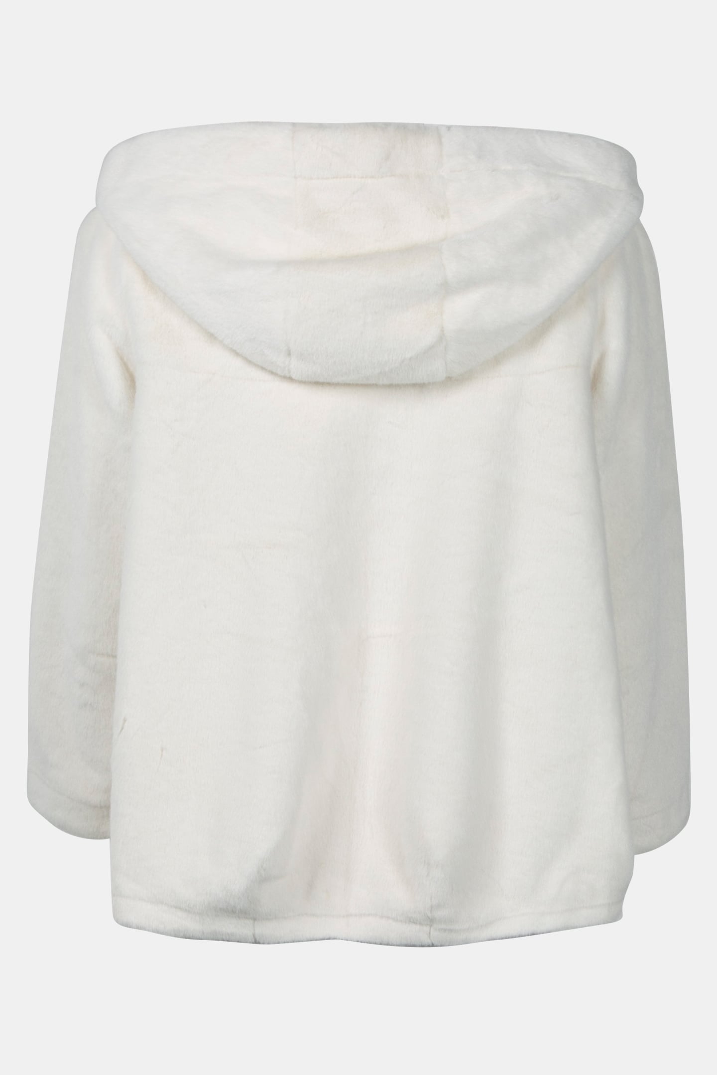 HOODED TEDDY BEAR JACKET BEIGE 4