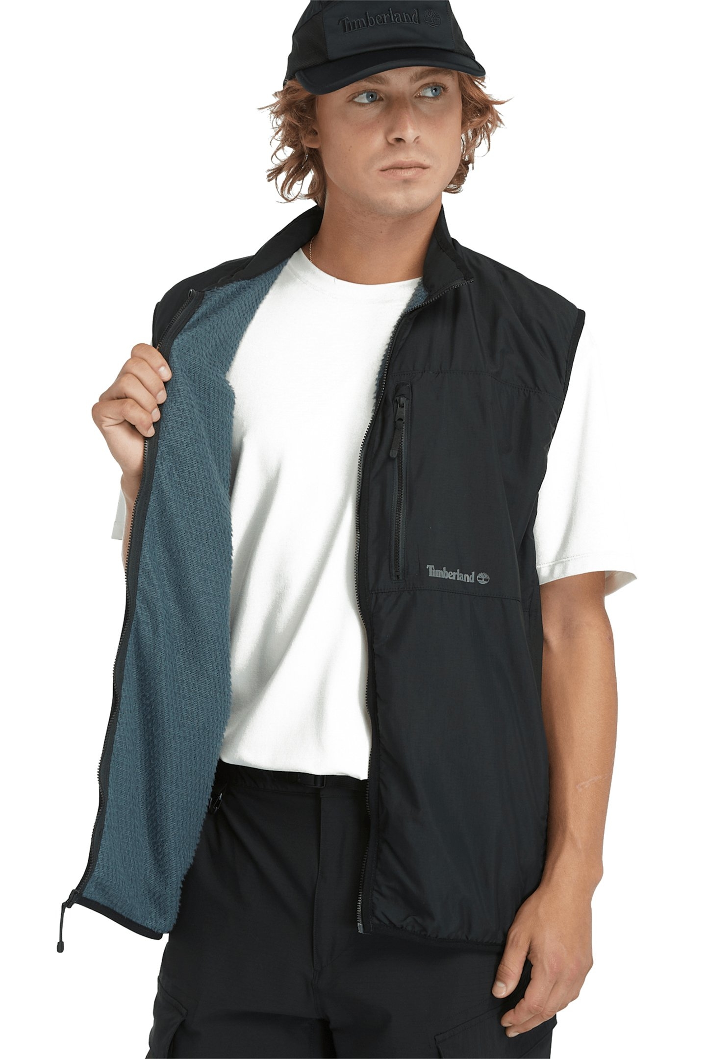 POLARTEC ULTRALIGHT PACKABLE VEST BLACK 5