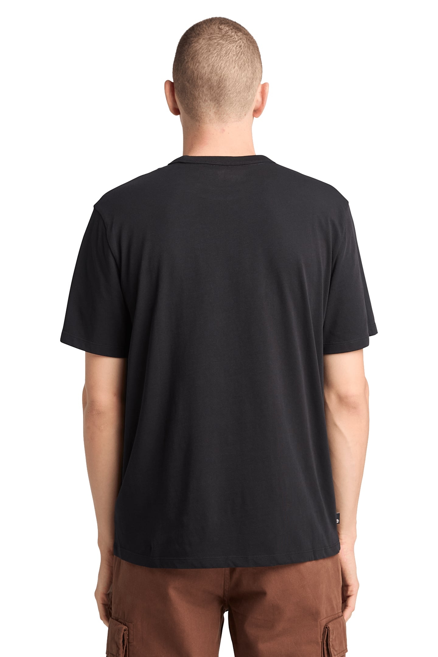 SHORT SLEEVE CHEST TIMBS GRAPHIC TEE BLACK 2
