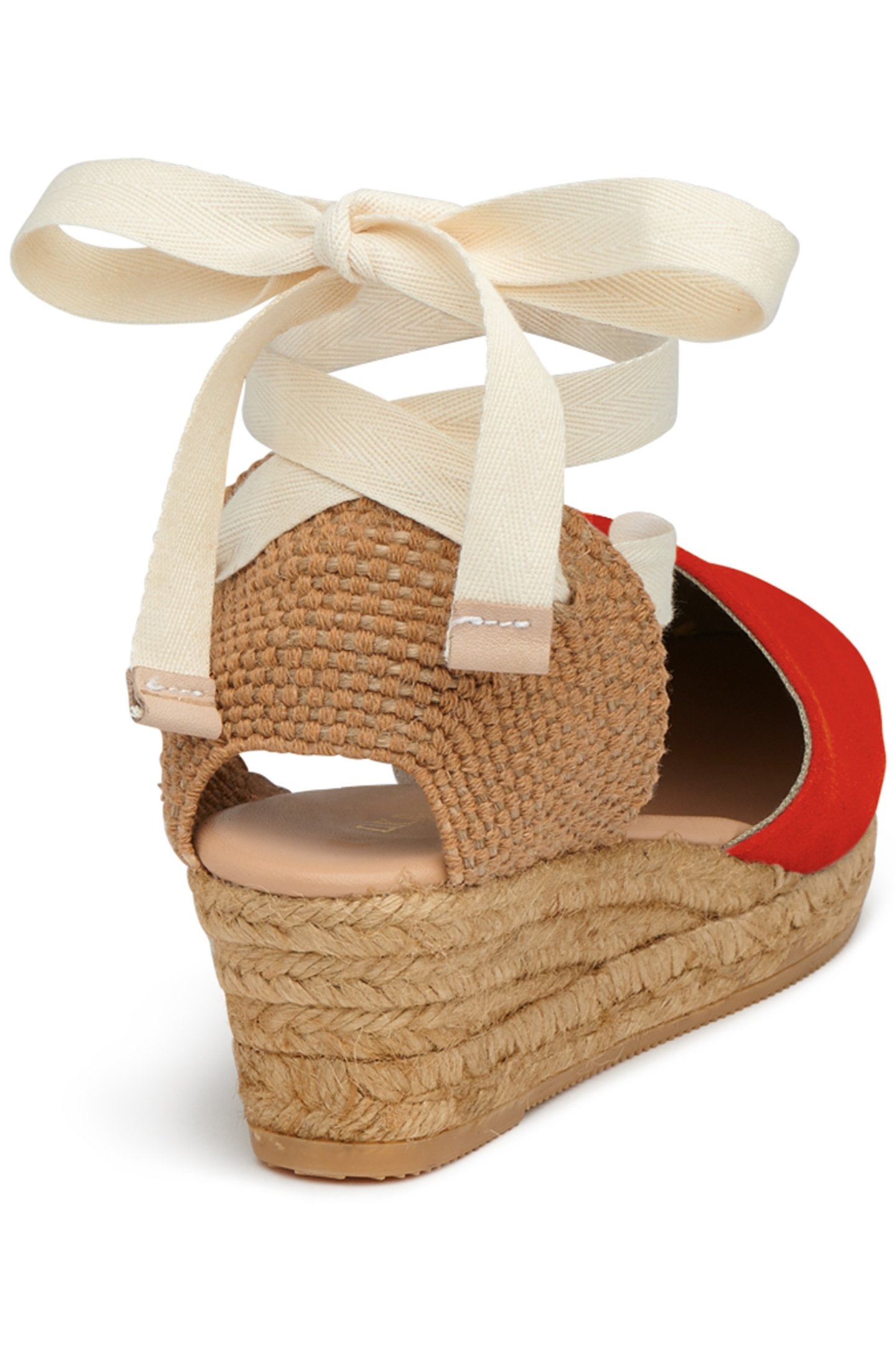 MABLE - SUEDE ESPADRILLE ORANGE 3