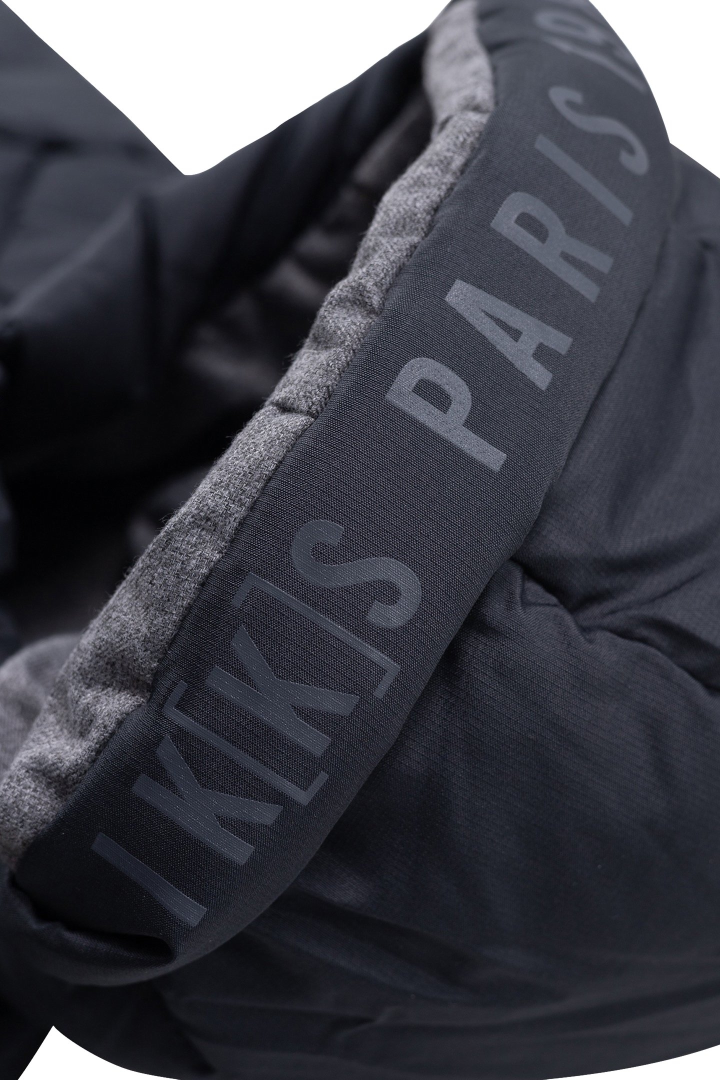 REVERSIBLE LIGHT AND DARK GREY QUILTED PARKA FOR BOYS 8