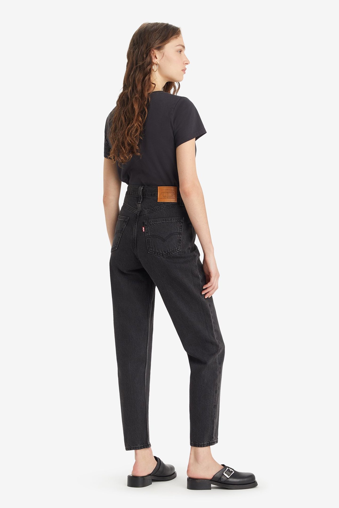 80'S MOM JEANS BLACK 3