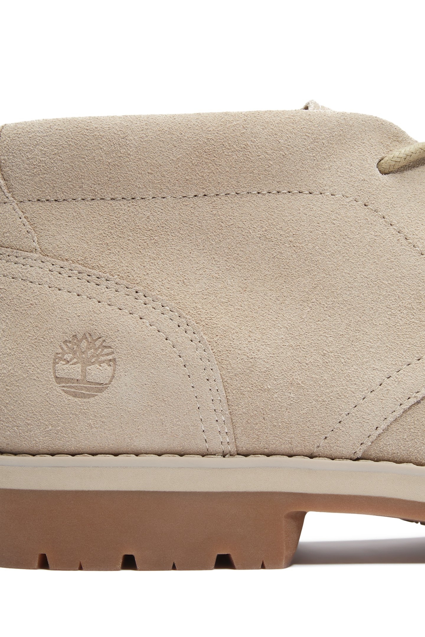 BRITTON SQUARE MID LACE UP BOOT LIGHT BROWN SUEDE 7