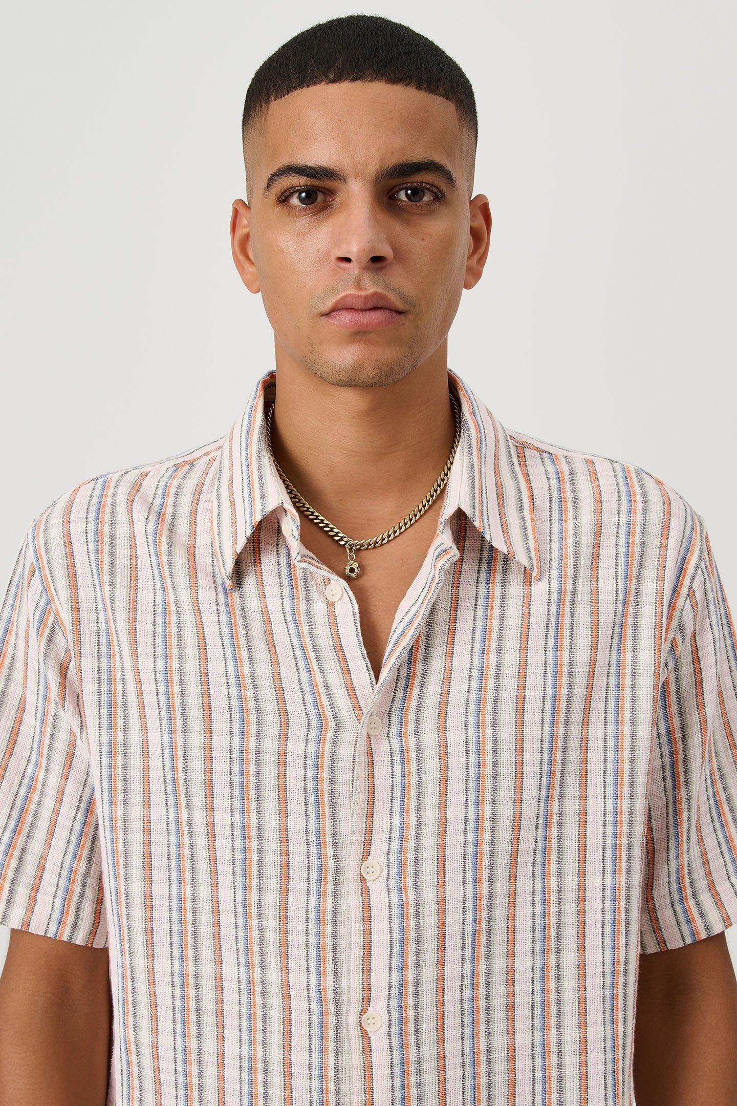 JODIE SHIRT ORANGE MULTI 7