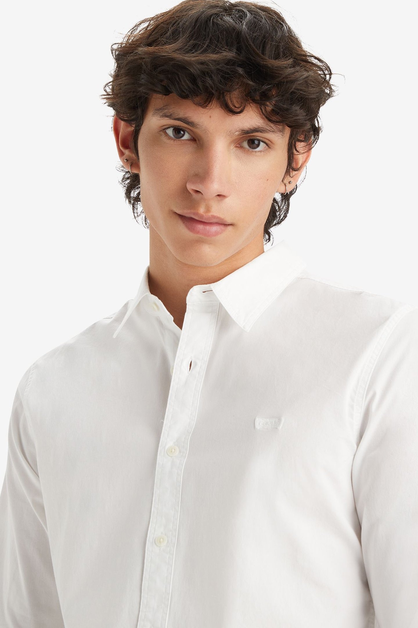 BATTERY HOUSEMARK SLIM FIT SHIRT WHITE 5
