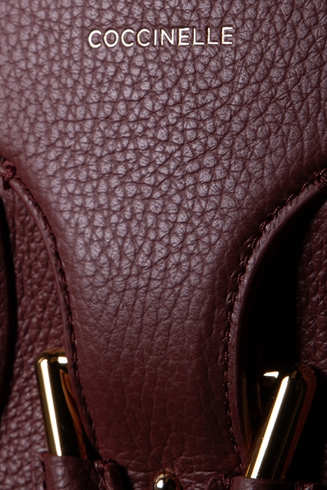 GRAINED LEATHER HANDBAG 6