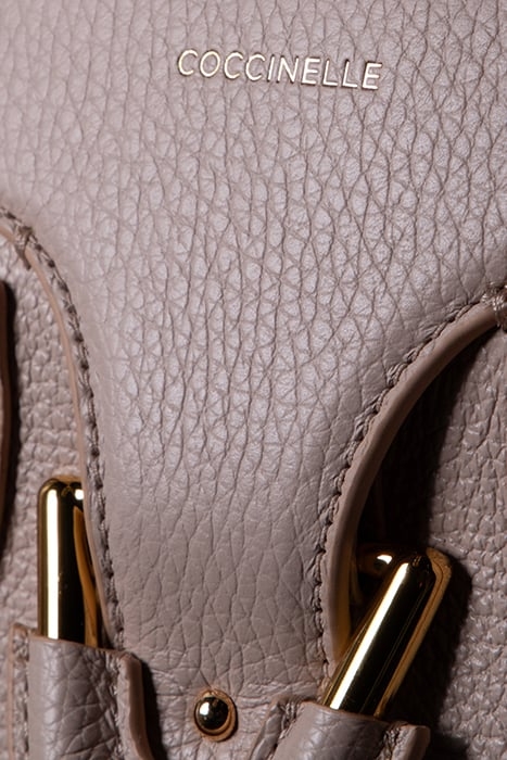 GRAINED LEATHER HANDBAG 5